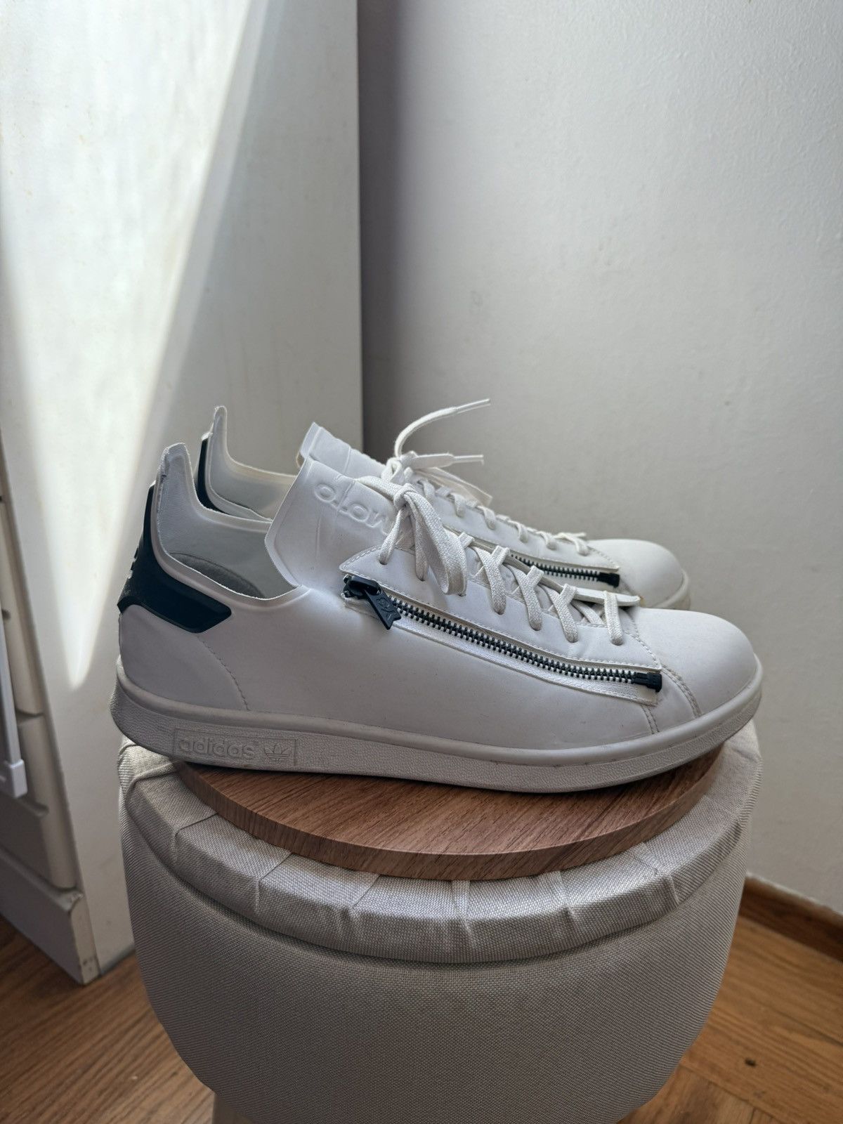 Y-3 × Yohji Yamamoto Y-3 Stan Zip Sneakers Size US 10 / EU 43 - 1 Thumbnail