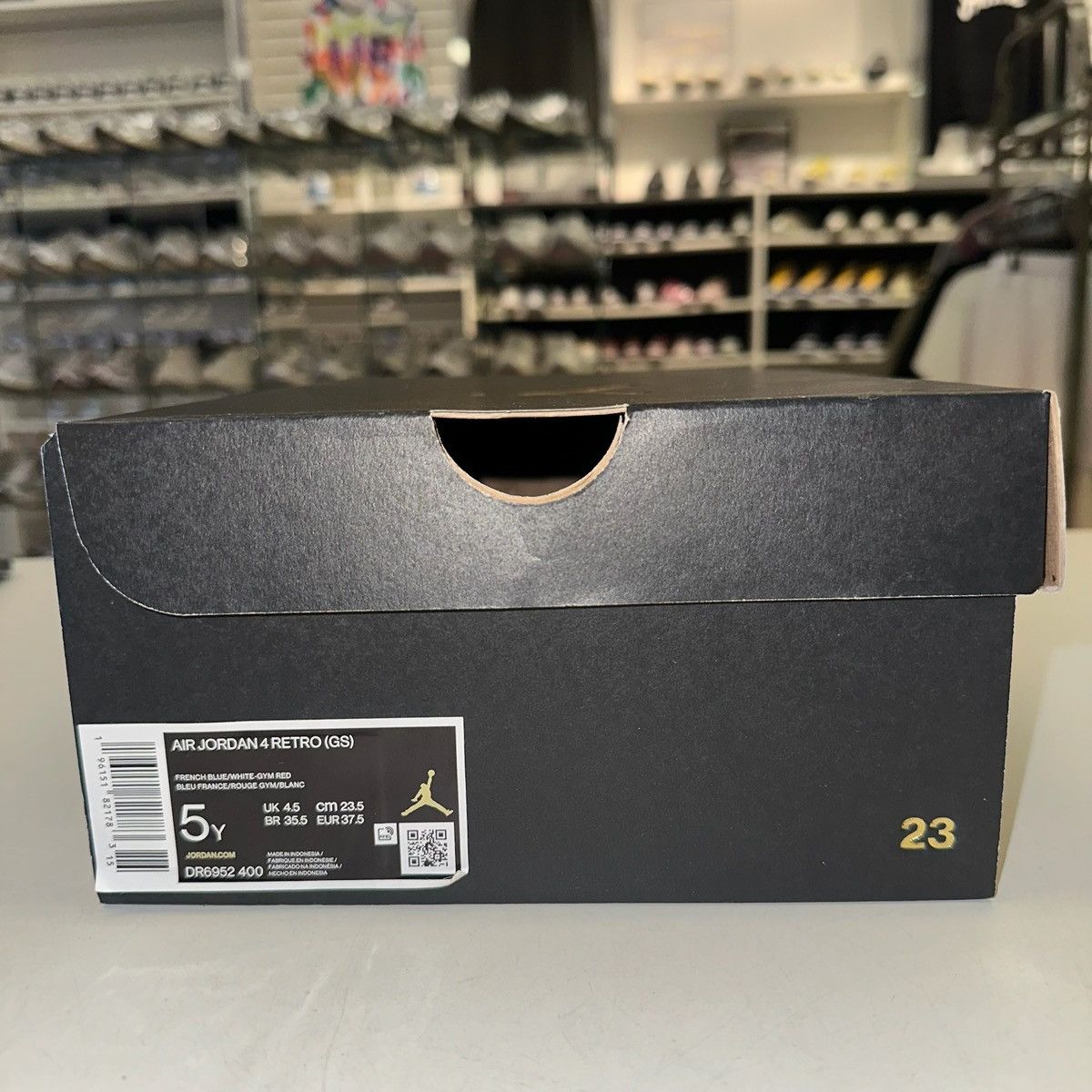 Jordan Brand × Nike Size 5Y (6.5W) - Nike Air Jordan 4 Retro Lace Up DR6952-400 Size US 6.5 / IT 36.5 - 7 Thumbnail