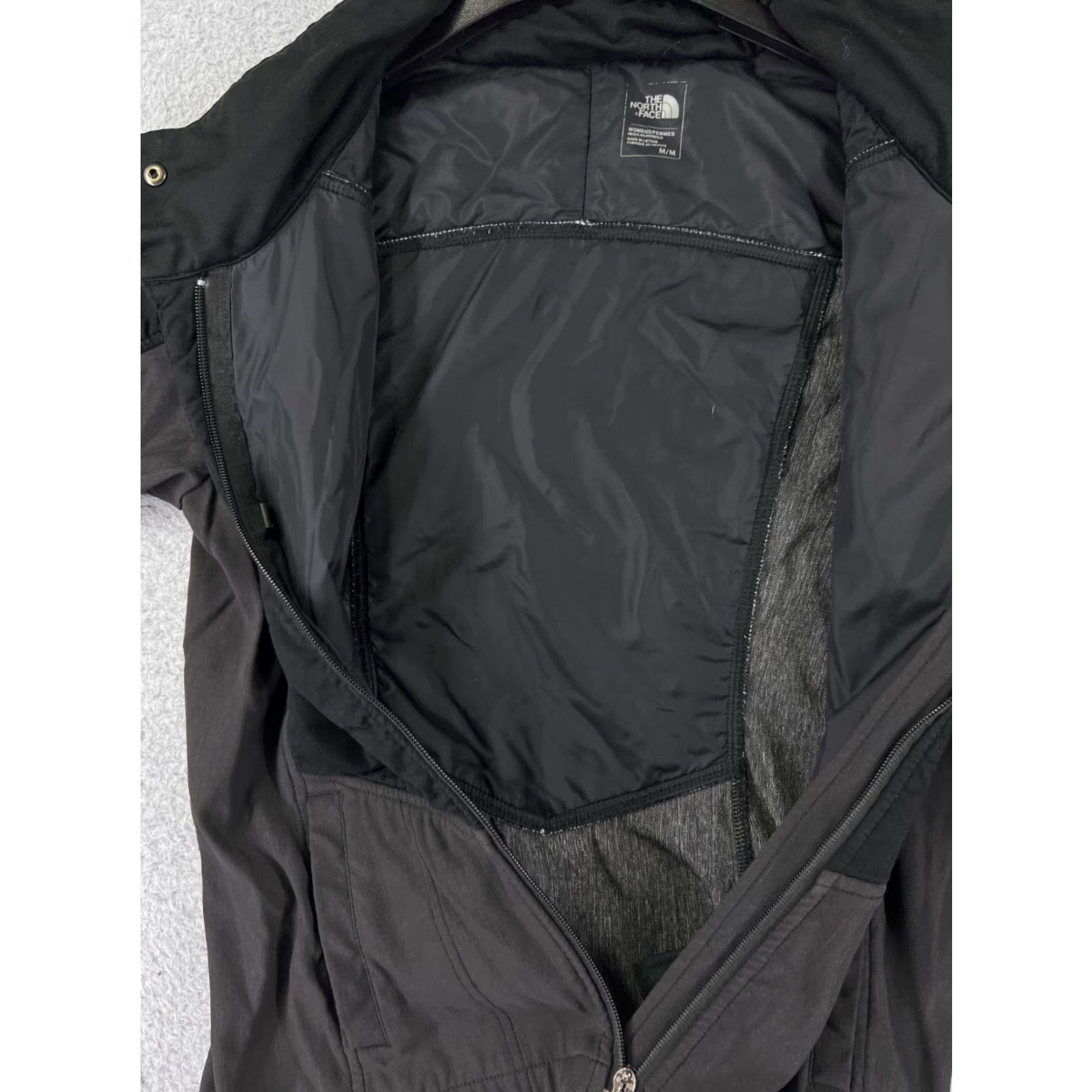 The North Face The North Face Jacket Women M Black Full Zip Pockets Mock Neck Cozy Polyester - Regular Size M / US 6-8 / IT 42-44 - 6 Thumbnail