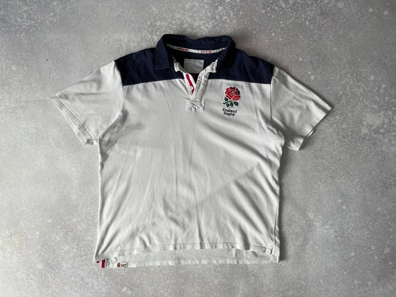 Vintage Vintage 90s England Rugby League Polo Big Logo Y2K Rare Size US L / EU 52-54 / 3 - 1 Thumbnail
