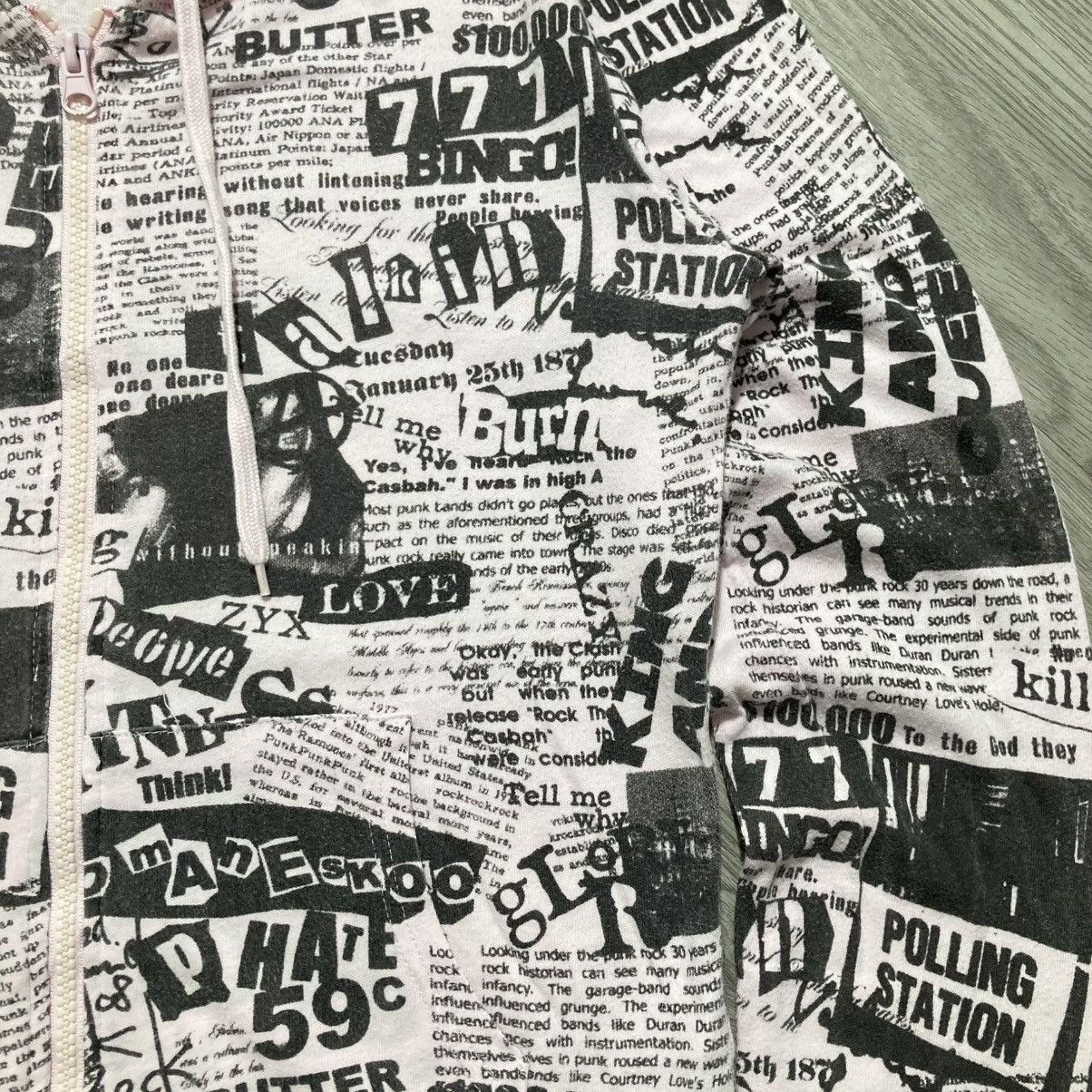 Hysteric Glamour 2000s Atemis Spirit Newpaper Girls Ziphoodie Lgb Style Size US S / EU 44-46 / 1 - 6 Thumbnail