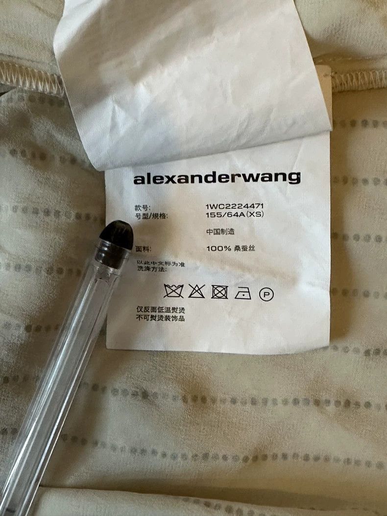 Alexander Wang Alexander Wang Rhinestone Silk Shorts- Size 24" / US 00 / IT 34 - 5 Thumbnail