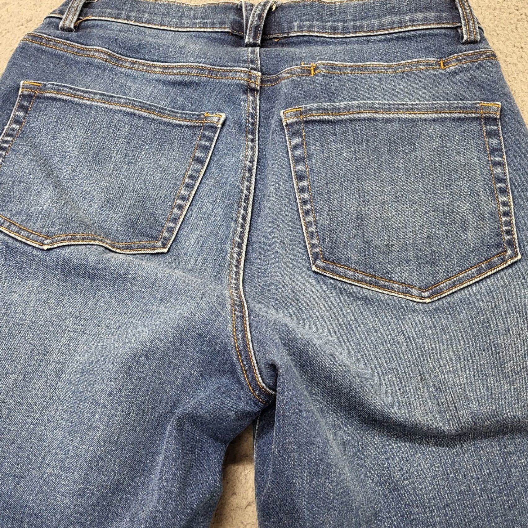 Lee Lee Bermuda Shorts Womens 18W Blue Denim NWT Legendary Style Medium Stretch Size 40" / US 18 - 7 Thumbnail