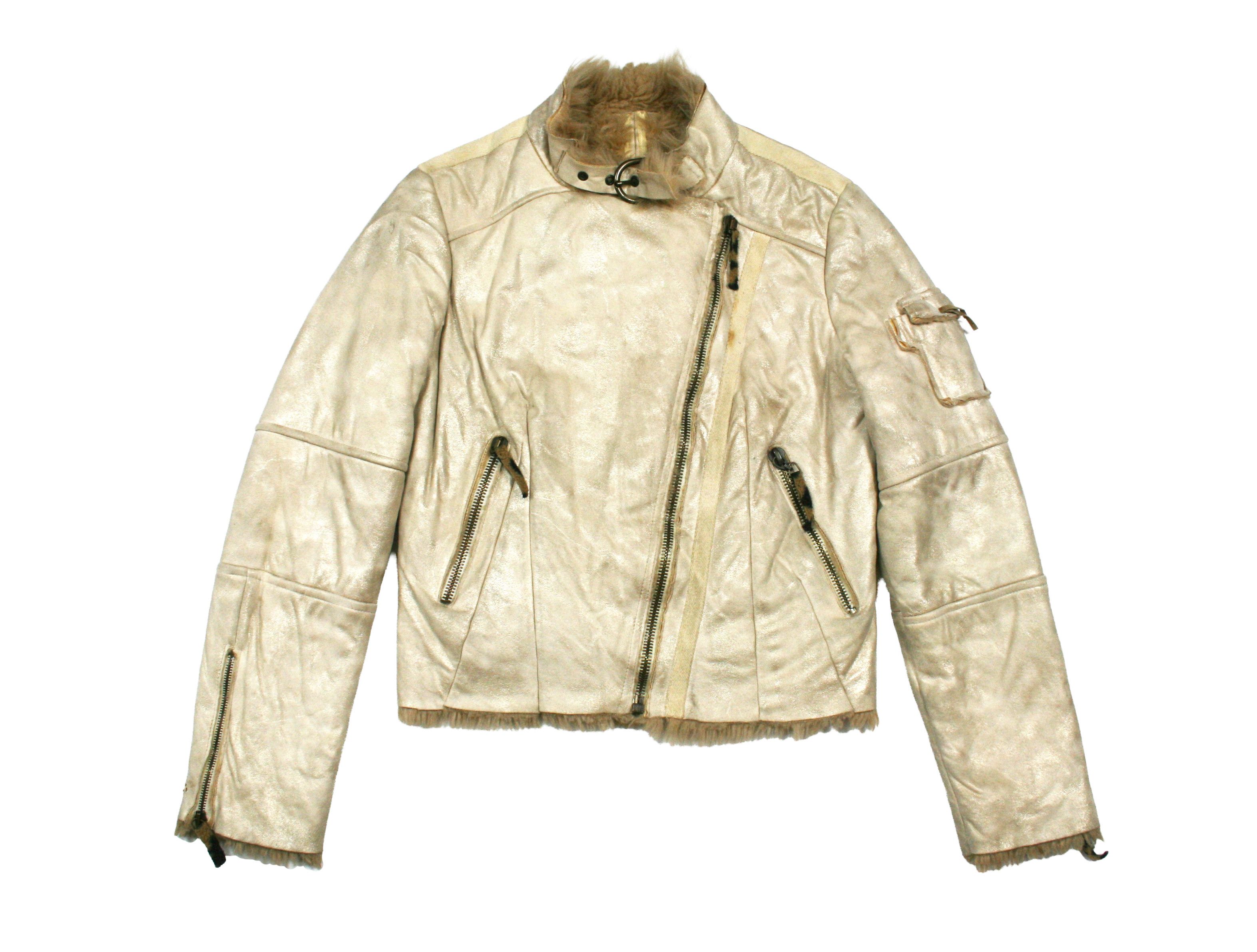 Japanese Brand Avant Garde 90S Faux Fur Y2K Side Zip Jacket Vintage Size M / US 6-8 / IT 42-44 - 1 Thumbnail