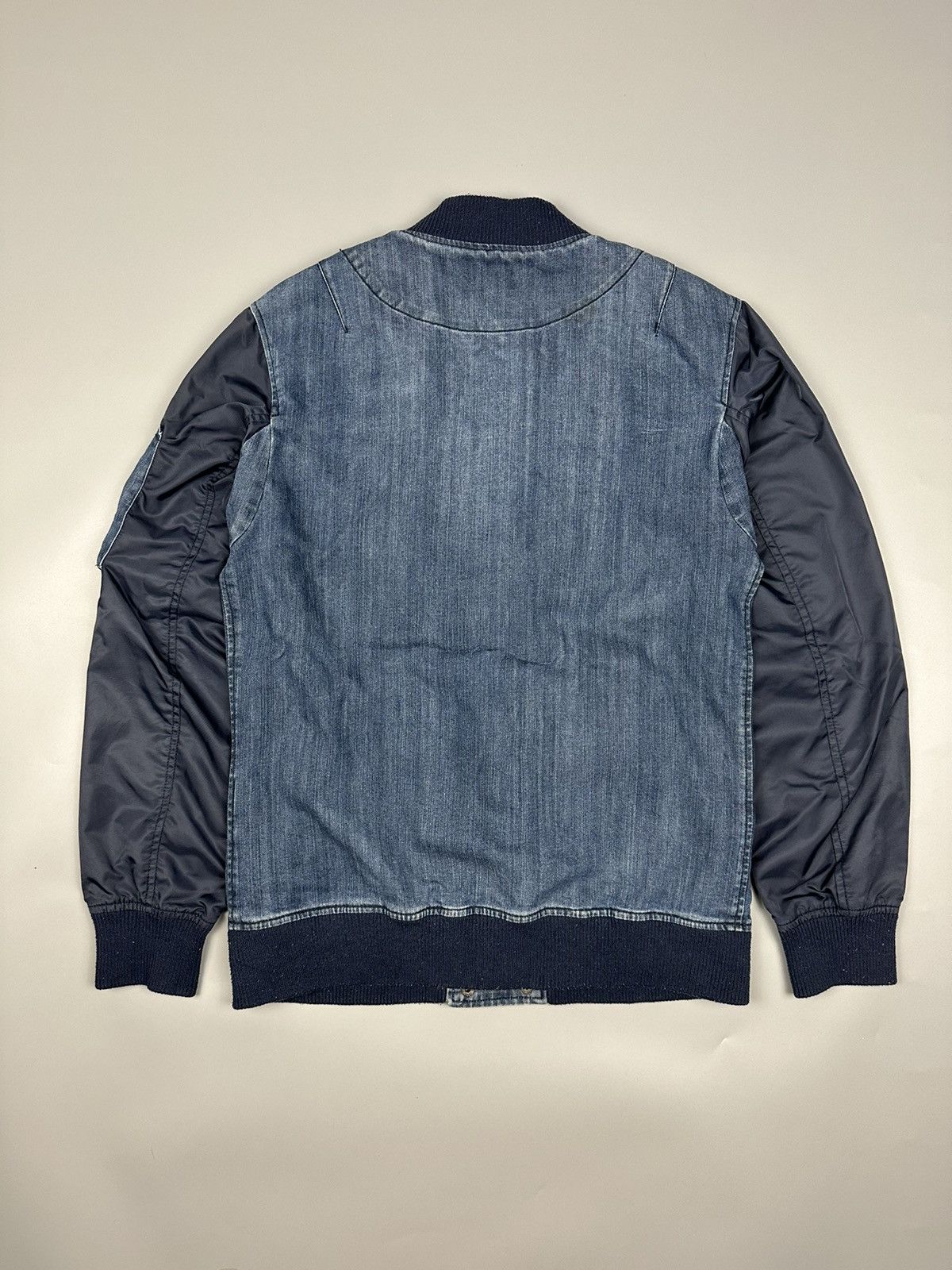 14th Addiction × In The Attic In The Attic Denim Bomber Jacket Size US M / EU 48-50 / 2 - 2 Thumbnail