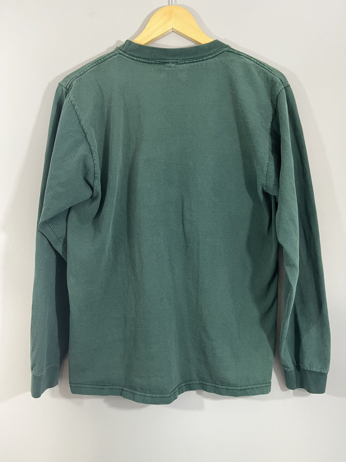 Vintage Rhode Island Faded Green Long Sleeve Shirt Size US L / EU 52-54 / 3 - 9 Thumbnail