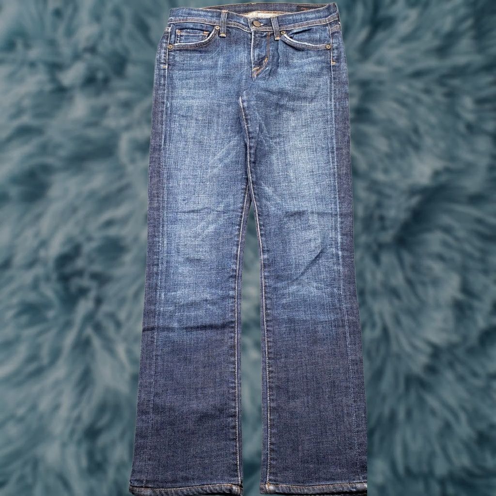 Citizens Of Humanity Citizens of Humanity Elson Jeans Womens 24 Blue Stretch High Rise Straight Leg Jeans Womens 24 Blue Stretch High Rise Straight Leg Size 42" / US 20 - 1 Thumbnail