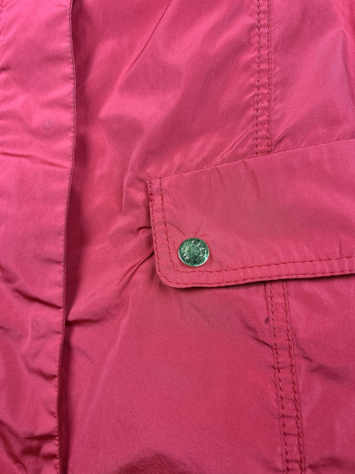 Moncler Moncler Red Rain Jacket Nylon Coat Size 4 Size L / US 10 / IT 46 - 6 Thumbnail