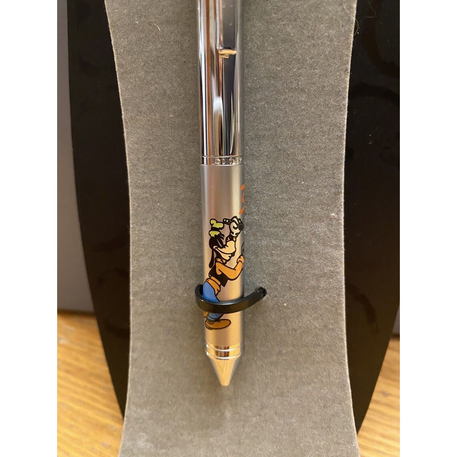 Disney Pluto Walt Disney Tri Color Silver Tone Pen NIB Size ONE SIZE - 2 Thumbnail