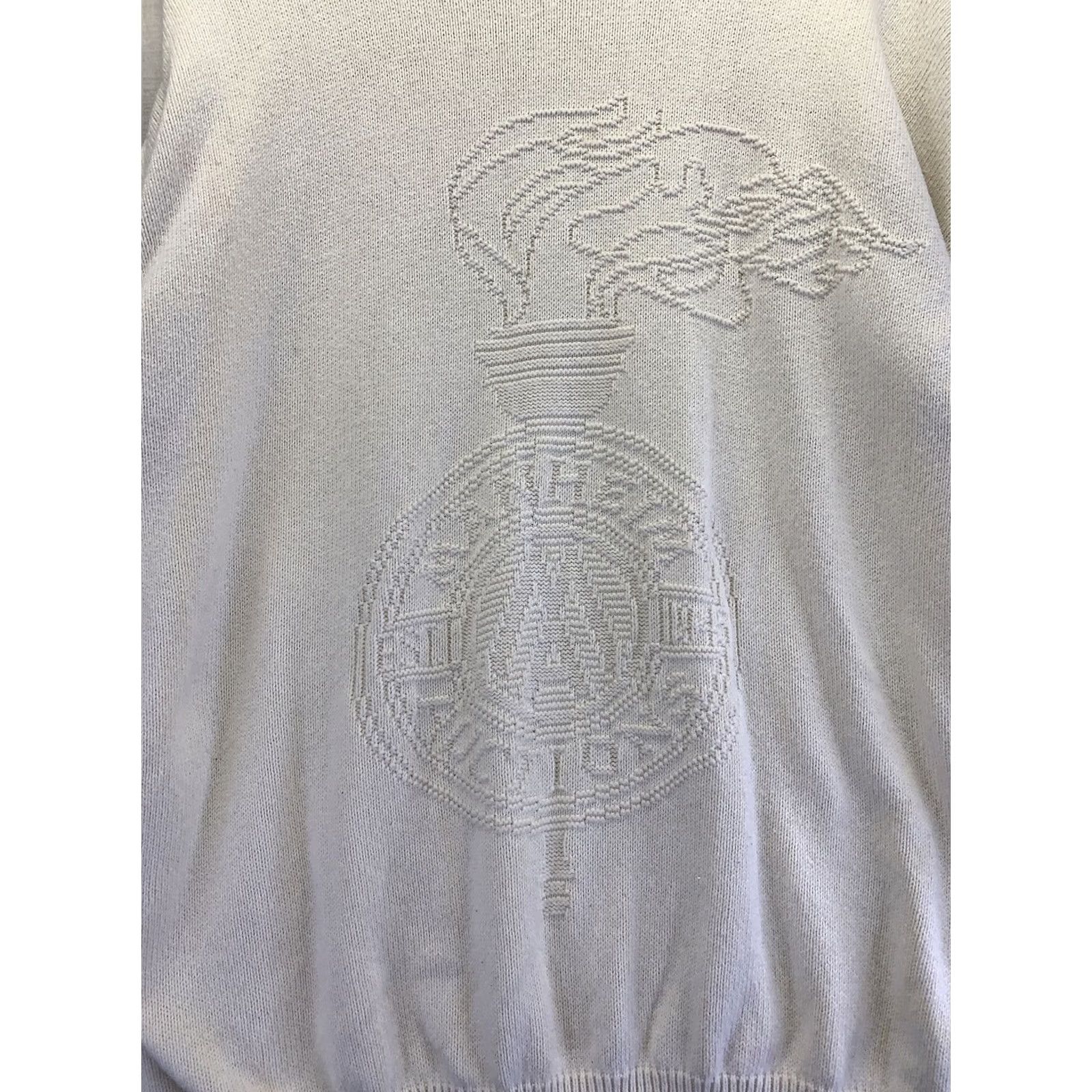 Vintage Vintage Pine State Classics Mens Knit Ivory Sweater 2XL KnIT 1980-90s Manheim Auctions By Pine State Classics Mens Knit Ivory Sweater Size US XXL / EU 58 / 5 - 2 Thumbnail