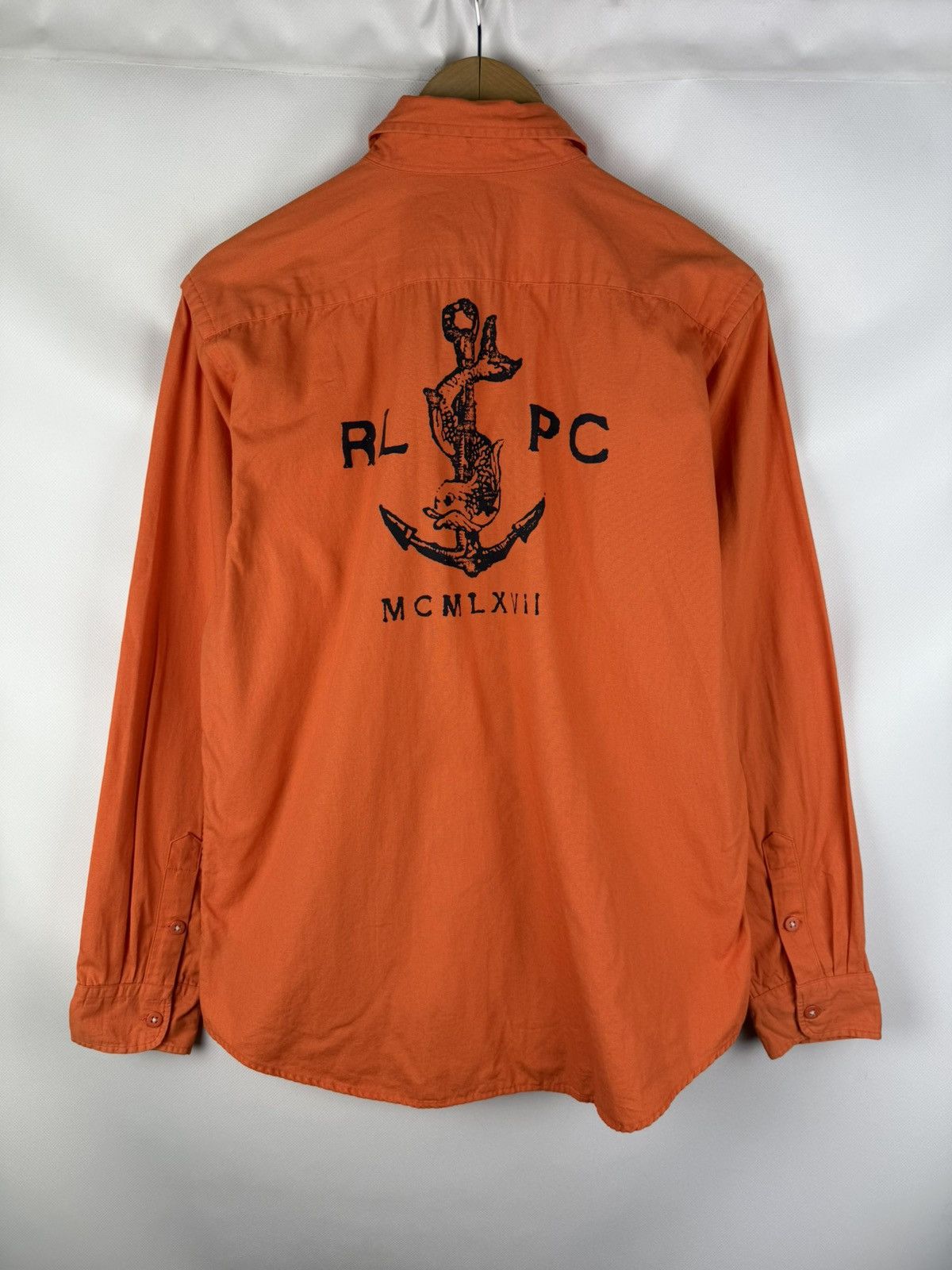 Polo Ralph Lauren Polo By Ralph Lauren RLPC Marine Long Sleeve Button Up Shirt Size US S / EU 44-46 / 1 - 16 Thumbnail