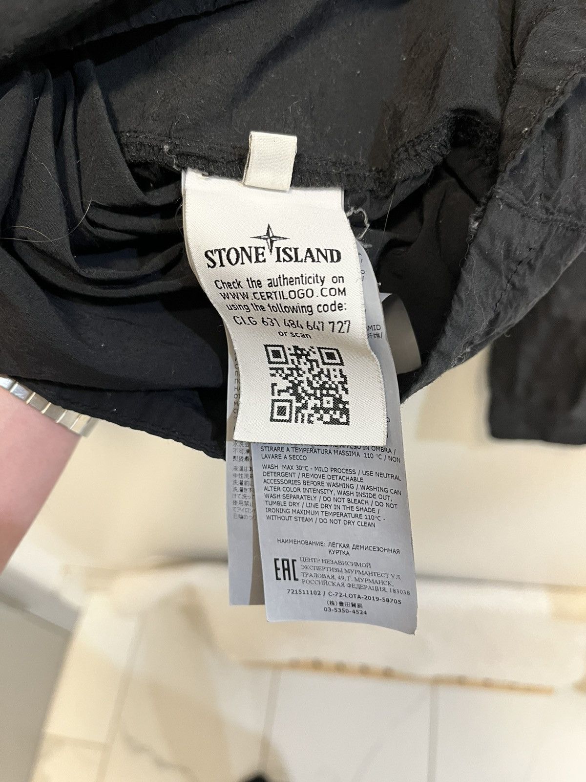 Stone Island Light Jacket / Double Zipper Shirt Size US S / EU 44-46 / 1 - 6 Thumbnail