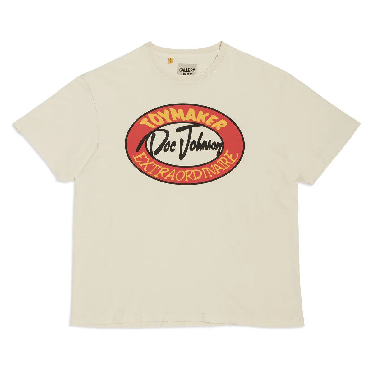 Gallery Dept. o1mle0725 Toymaker T-Shirt in Antique White Size US XXL / EU 58 / 5 - 1 Thumbnail