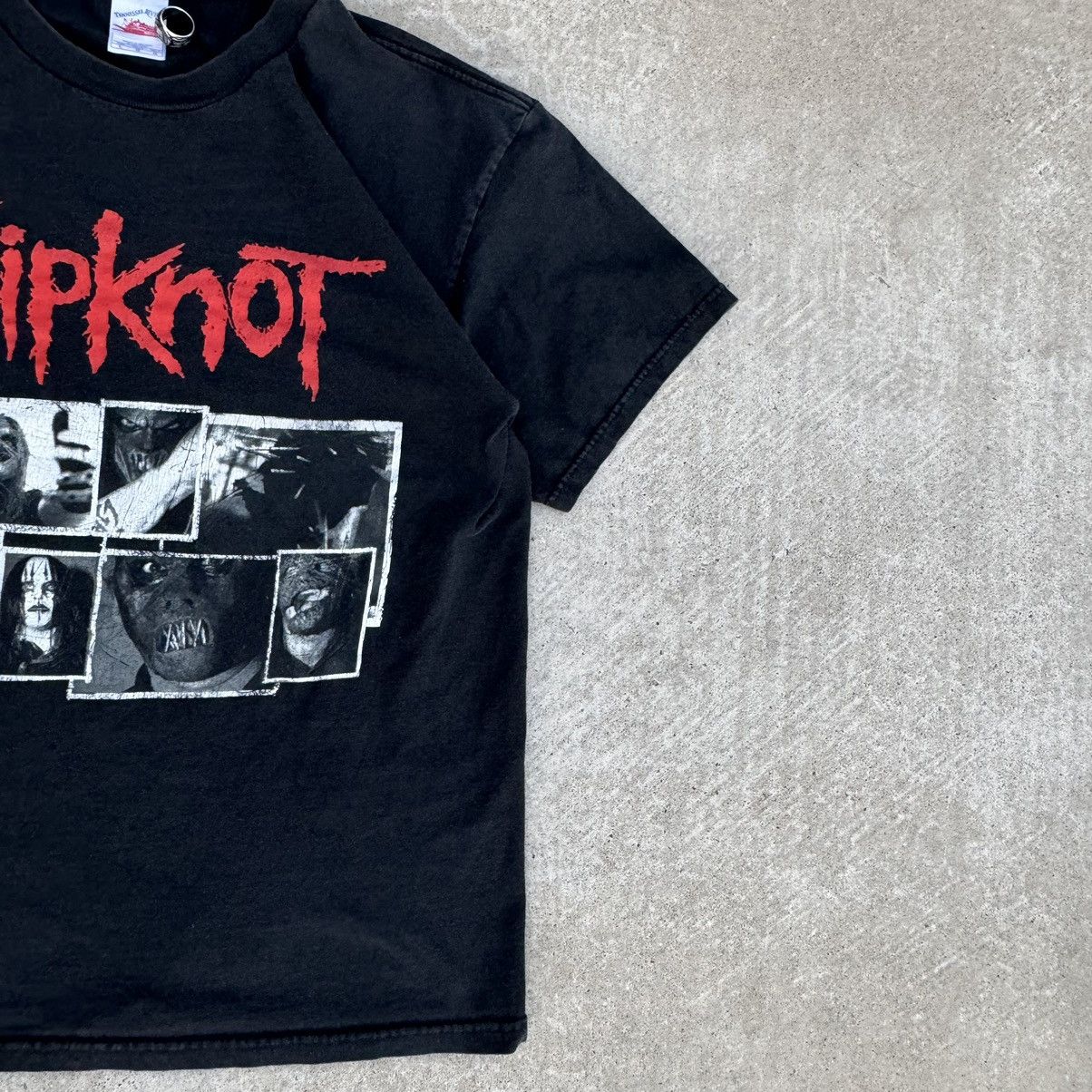 Band Tees × JNCO × Stussy Vintage Y2K 2000s Black Slipknot Grunge Rock Band Tee Large Size US L / EU 52-54 / 3 - 8 Thumbnail