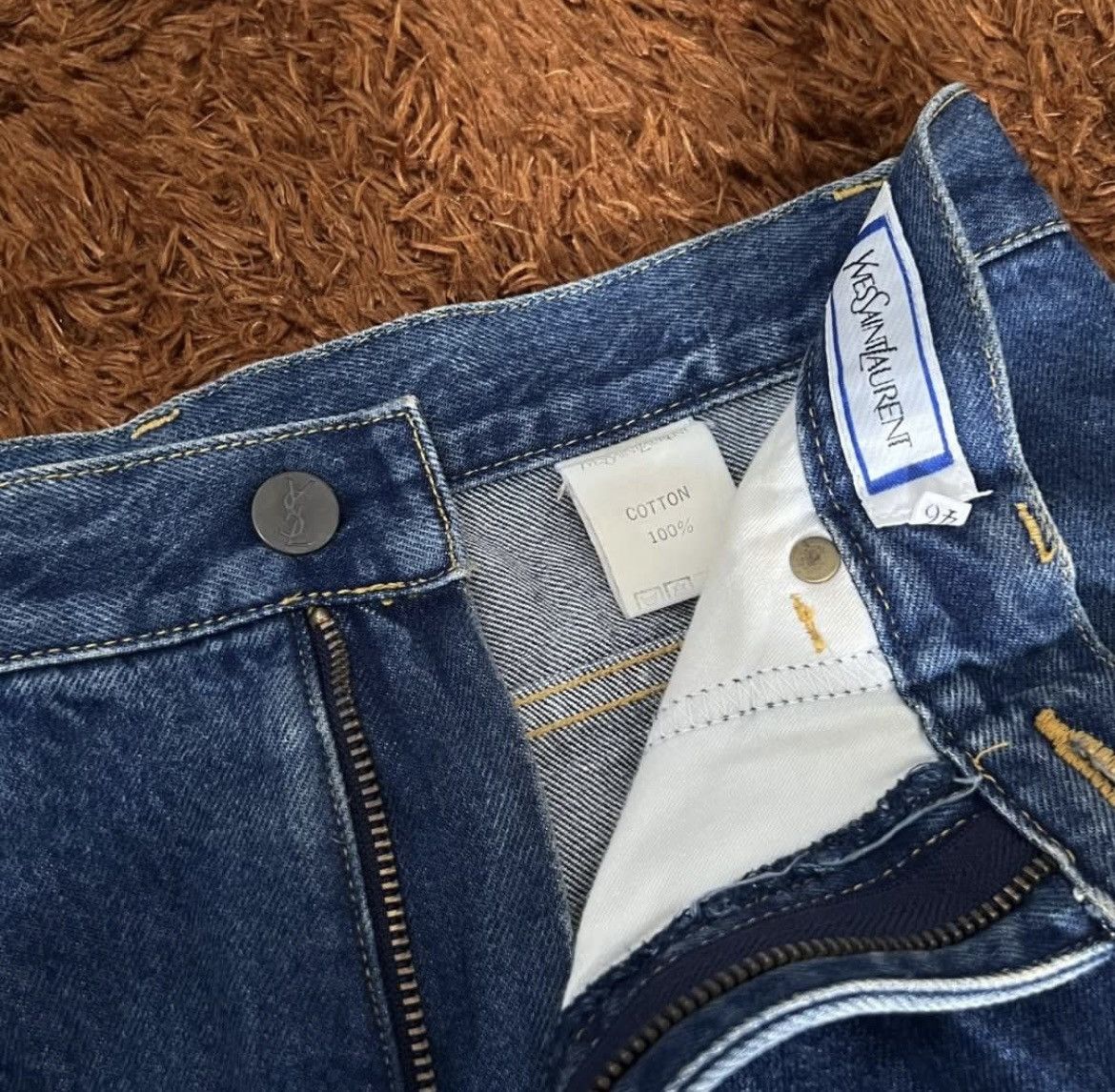 Yves Saint Laurent Rare‼️ Yves Saint Laurent Denim Pants Size US 30 / EU 46 - 4 Thumbnail