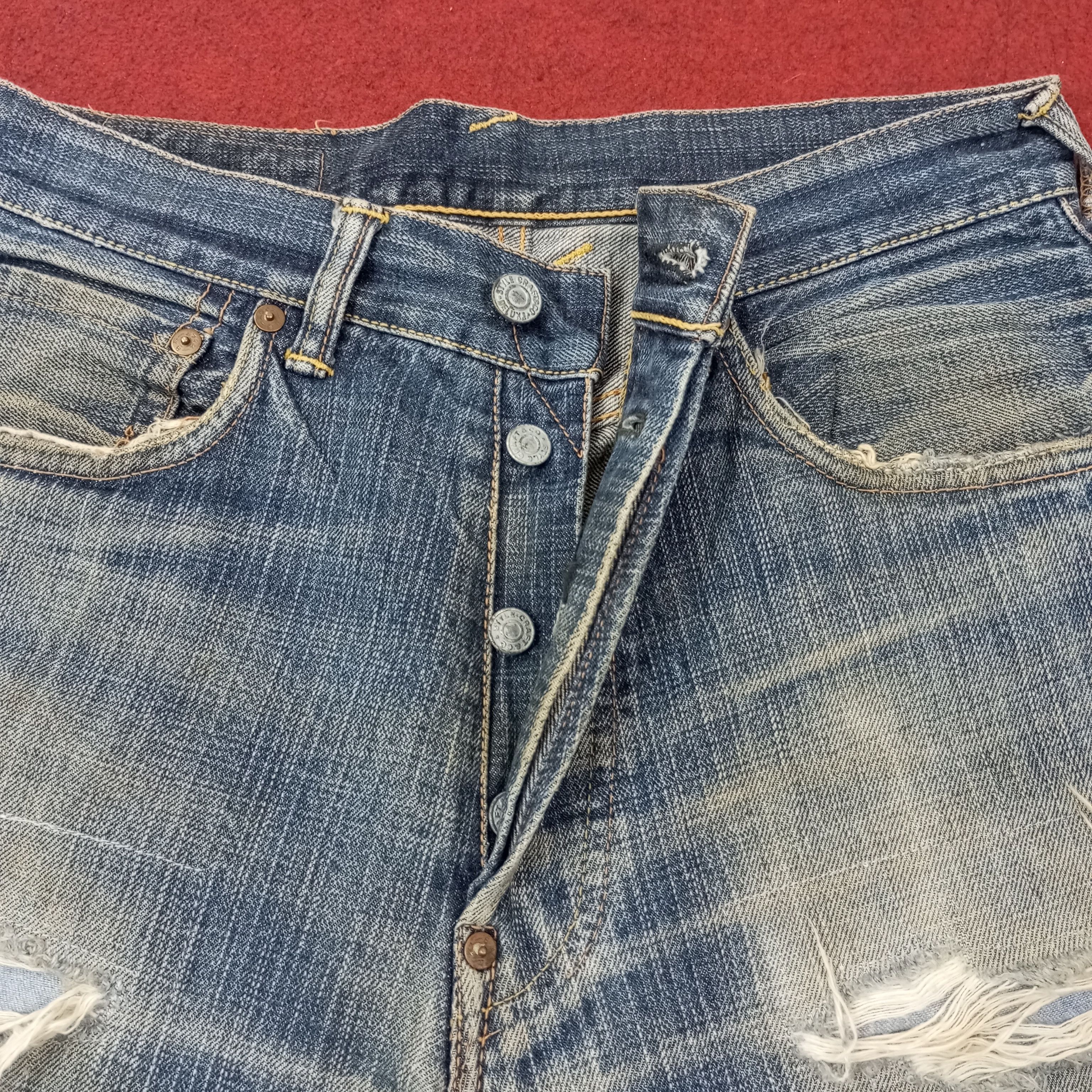 Evisu Evisu X McDonald Japanese Brand Custom Daicock Jeans c252n25 Size US 28 / EU 44 - 12 Thumbnail