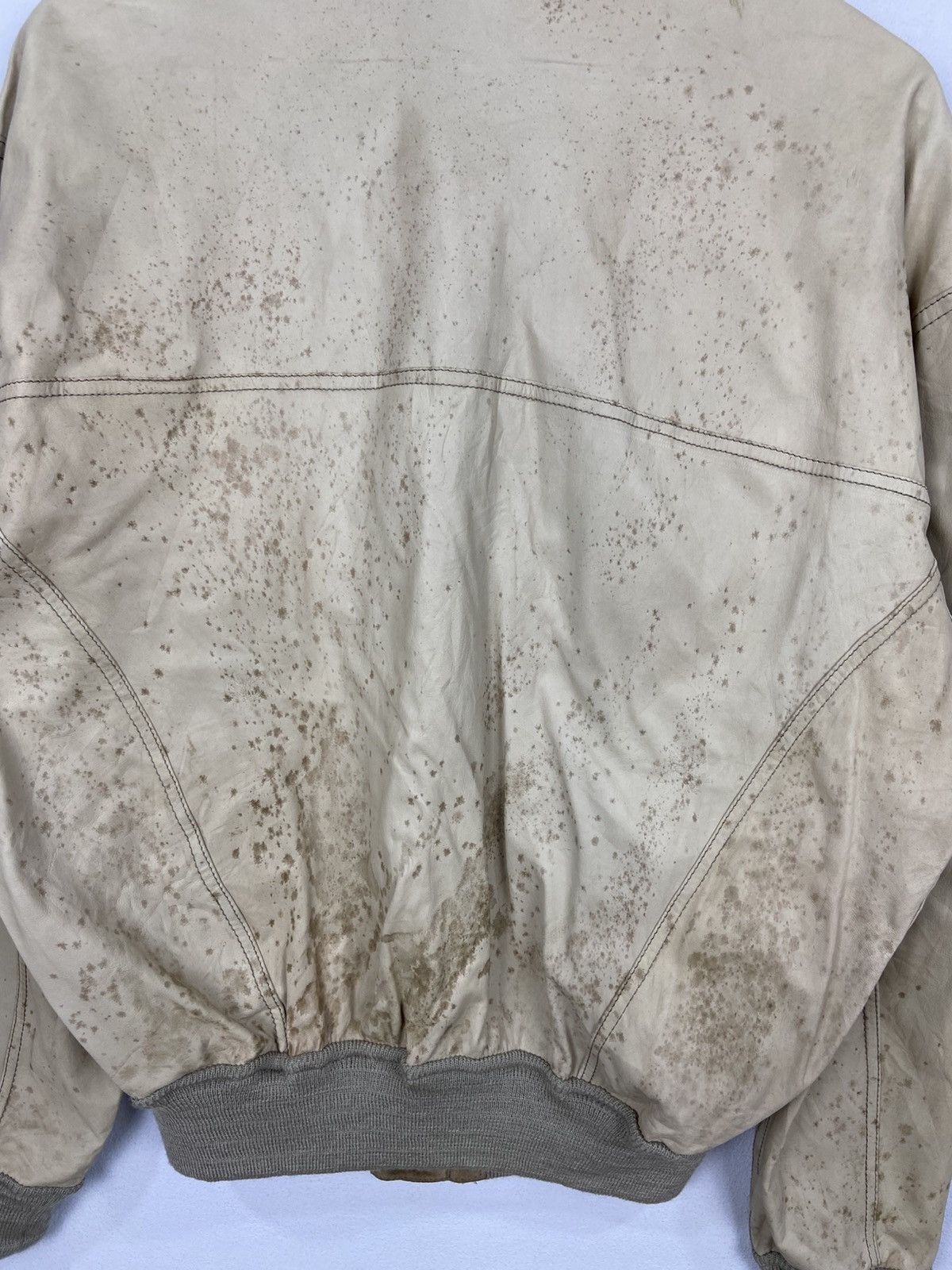 Genuine Leather × Vintage VINTAGE REMO MERCALI ITALY LEATHER JACKET Size US L / EU 52-54 / 3 - 10 Thumbnail