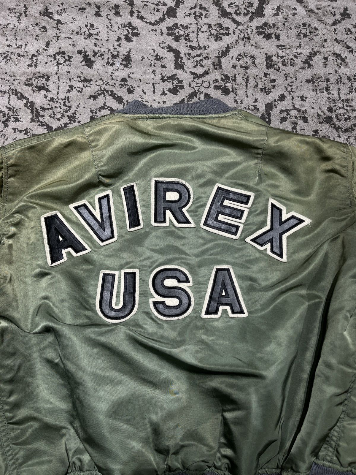 Vintage Avirex USA MA-1 Size US L / EU 52-54 / 3 - 8 Thumbnail
