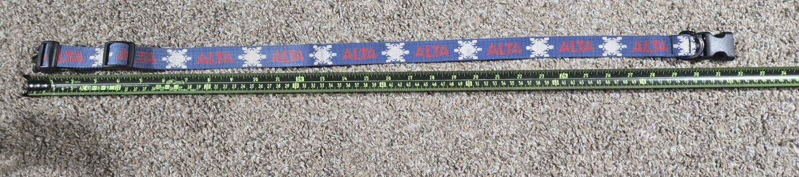 Designer Alta Red, White And Blue Snowflake Dog Collar For XXL Dogs Size ONE SIZE - 8 Thumbnail