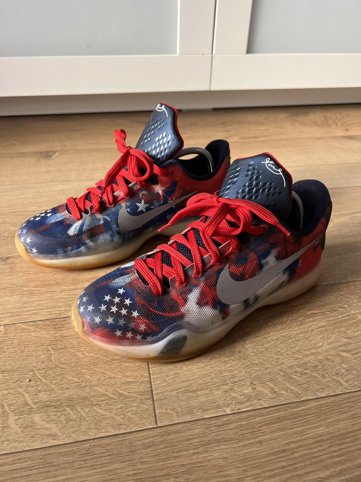 Nike × Vintage Nike Kobe 10 independence day Size US 6 / EU 39 - 14 Thumbnail