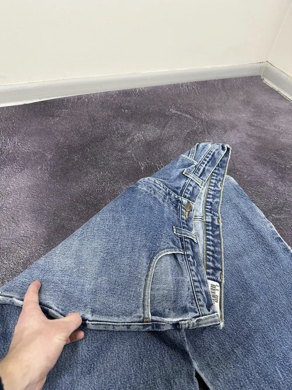 Carhartt Vintage Carhartt Flame Resistant USA Opium Faded Work Jeans Size US 38 / EU 54 - 11 Thumbnail