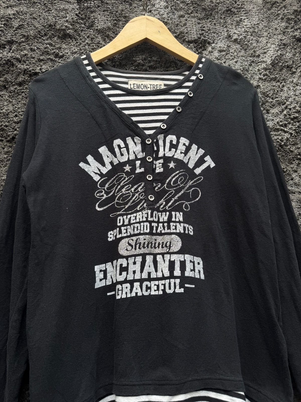 Hysteric Glamour Y2K Lemon-tree double layer ifsixwasnine longsleeve Size M / US 6-8 / IT 42-44 - 2 Thumbnail