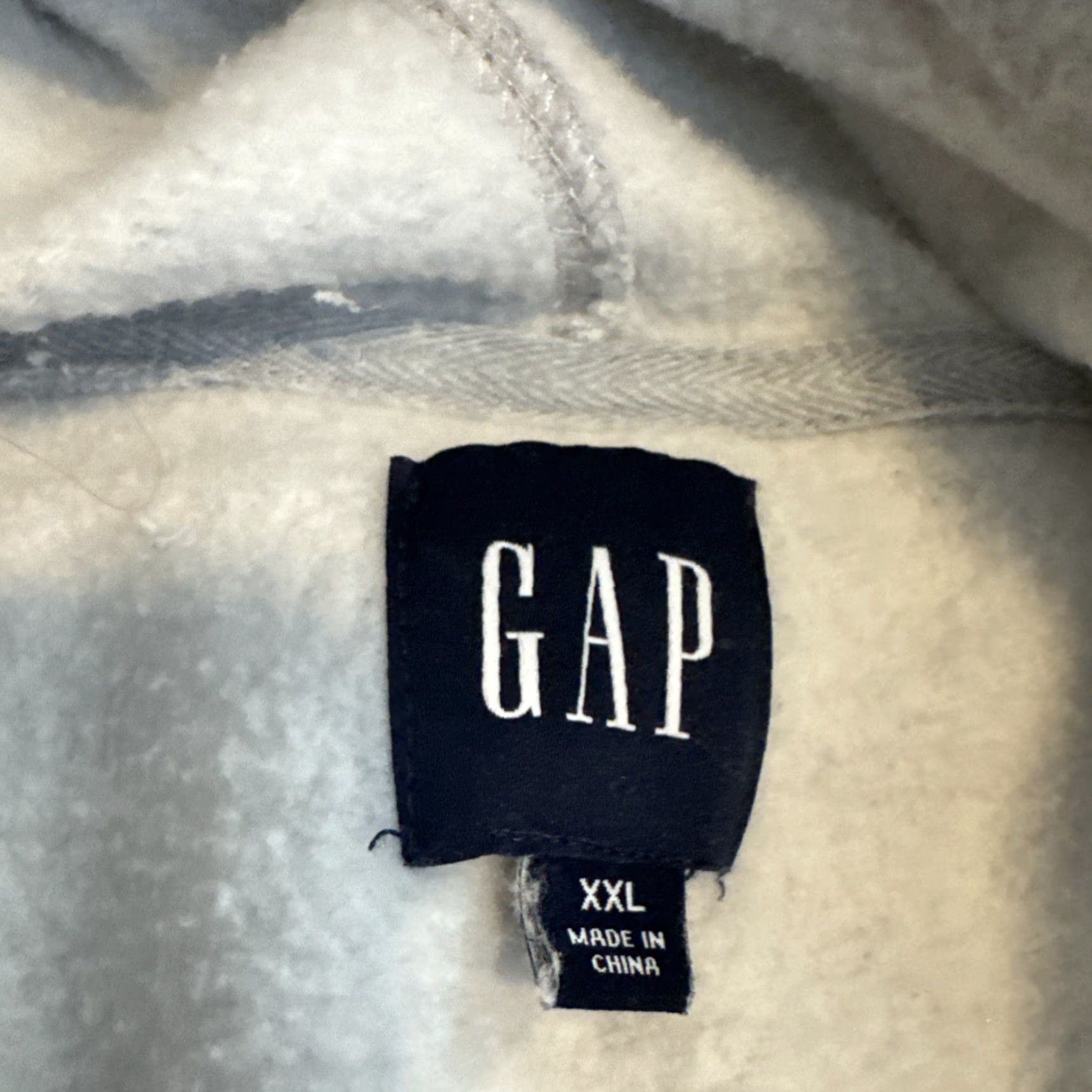 Gap VINTAGE GAP 1969 Grey Pullover Hoodie Sweatshirt 2XL Men MENS 2XL Pullover Hoodie Gray 1969 Size US XXL / EU 58 / 5 - 6 Thumbnail