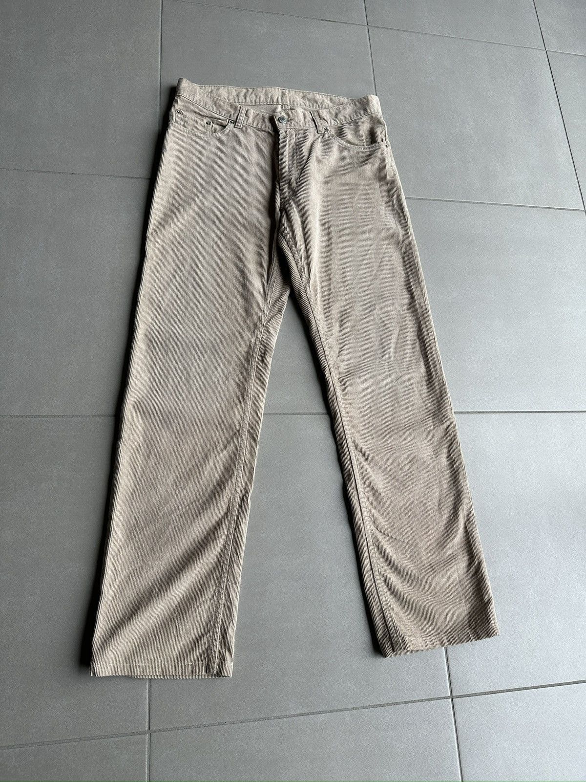 Helmut Lang Helmut Lang circa 2000 vintage Italian cut corduroy trousers Size US 33 - 2 Thumbnail
