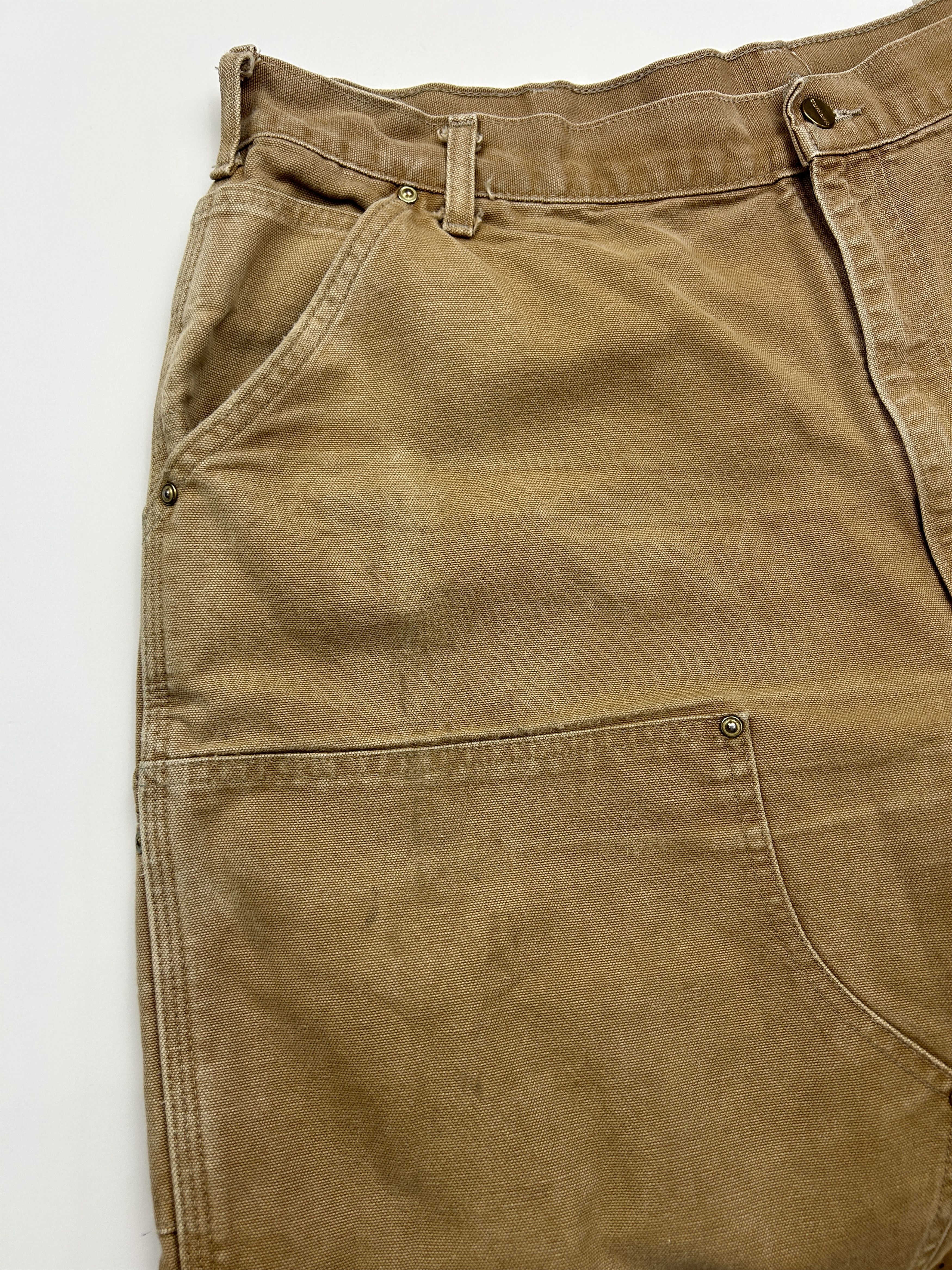 Carhartt Vintage 90s Carhartt Canvas Work-Wear Double Knee Pants 40W Size US 40 / EU 56 - 5 Thumbnail