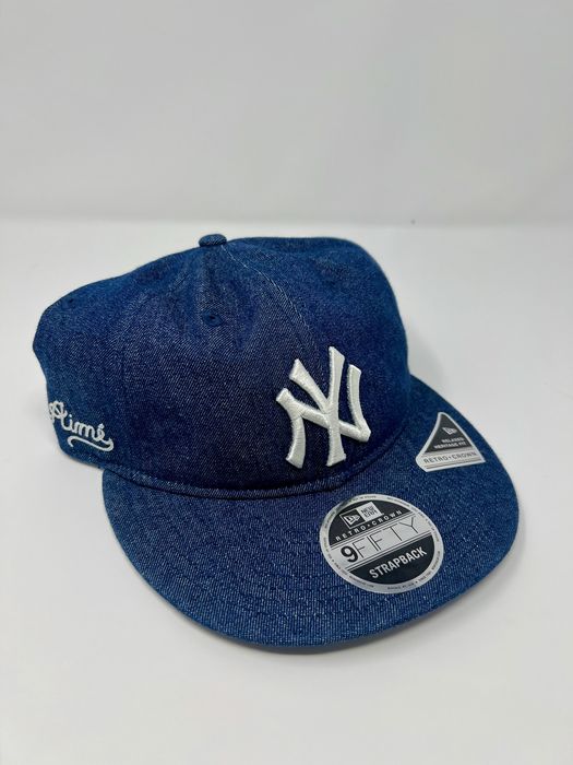 New Era Aime Leon Dore New York Yankees New Era 9Fifty Denim Hat