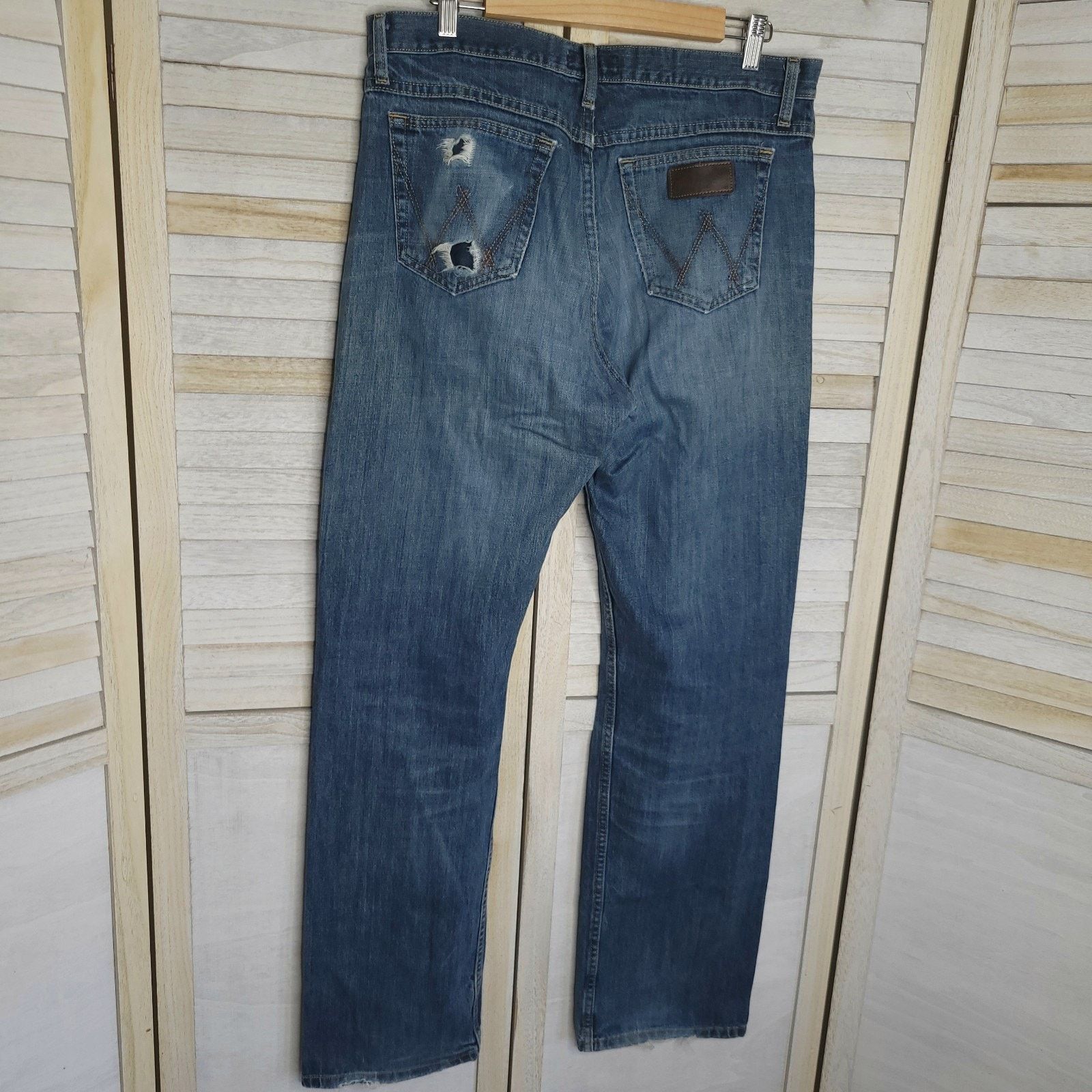 Wrangler Wrangler Jeans Mens 32x34 Competition Relaxed Size US 30 / EU 46 - 1 Thumbnail