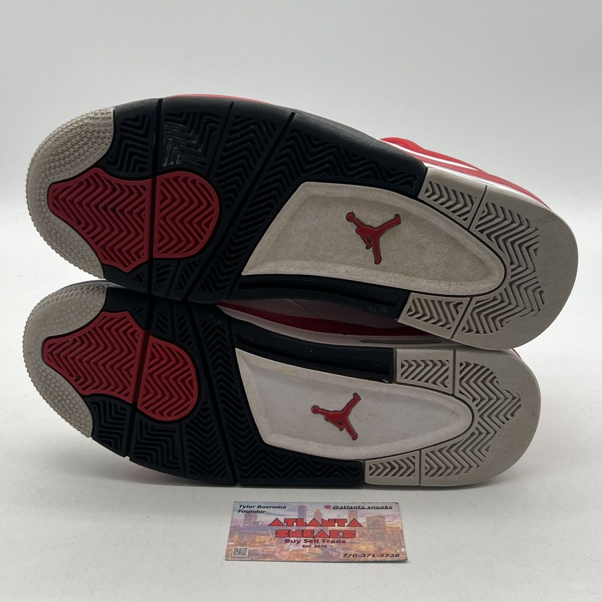 Jordan Brand Air Jordan 4 red cement Size US 8.5 / EU 41-42 - 6 Thumbnail