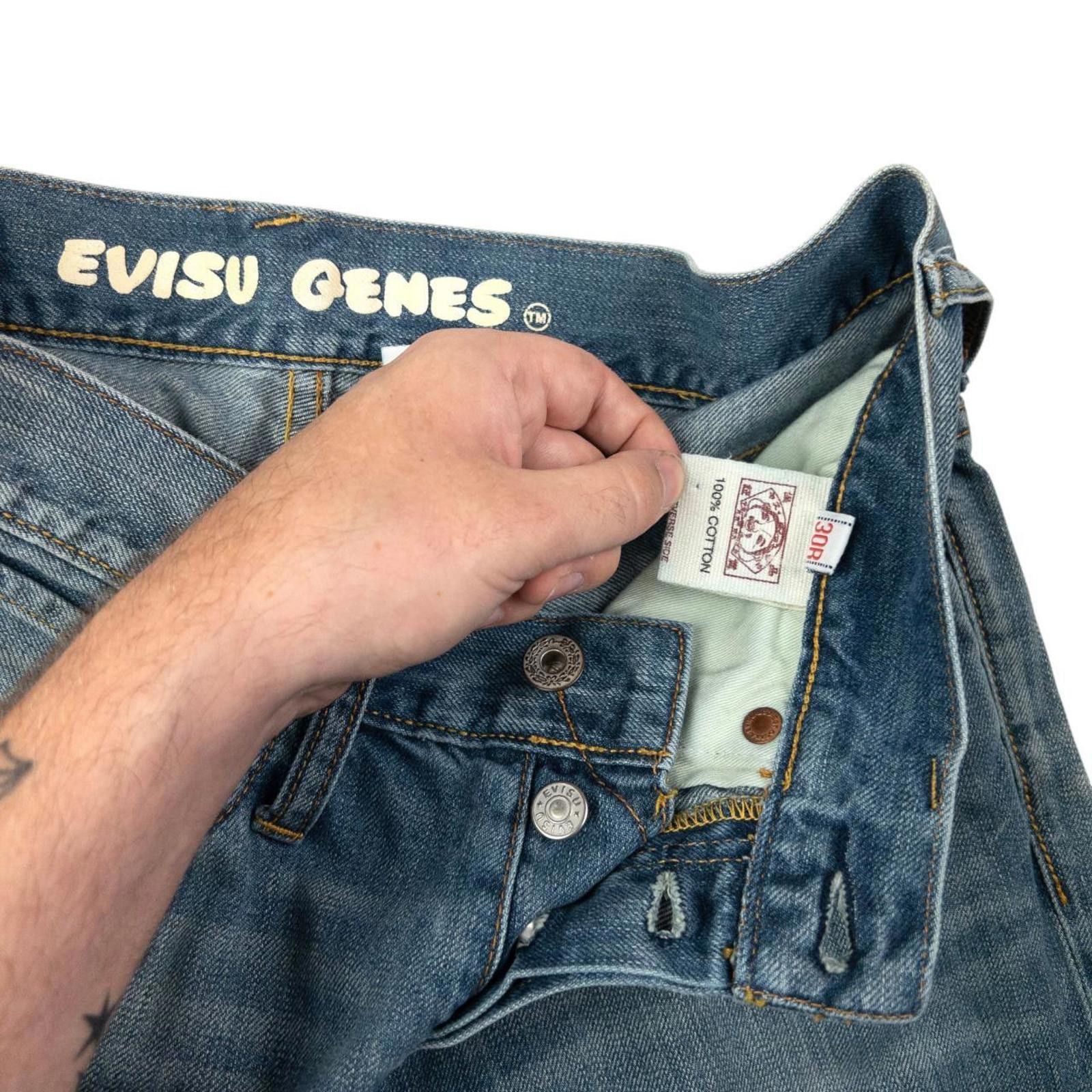 Evisu Vintage Evisu Double Gull Japanese Denim Jeans Size W31 Size US 31 - 5 Thumbnail