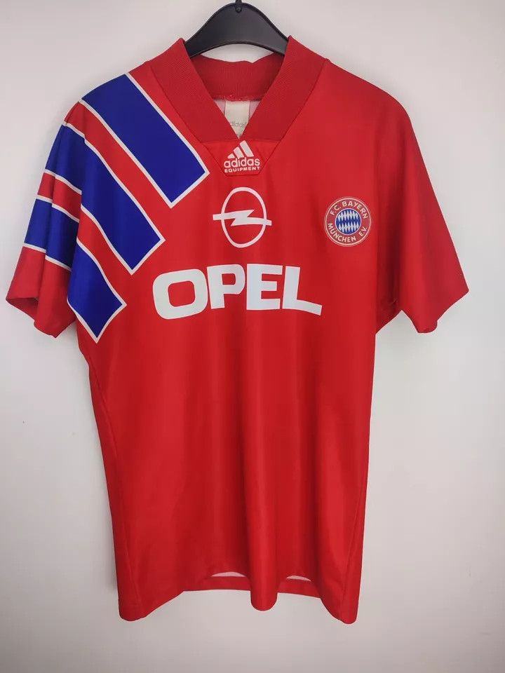 Vintage 1991-93 FC Bayern FC Bayern Munich Munchen Home FOOTBALL Size US S / EU 44-46 / 1 - 12 Thumbnail