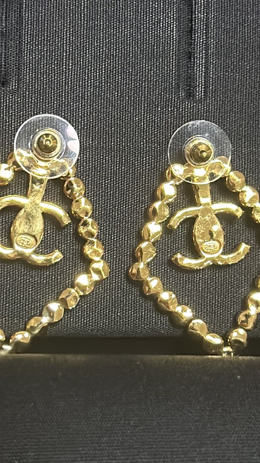 Chanel Chanel Diamond Shape Crystal Earrings Size ONE SIZE - 5 Thumbnail