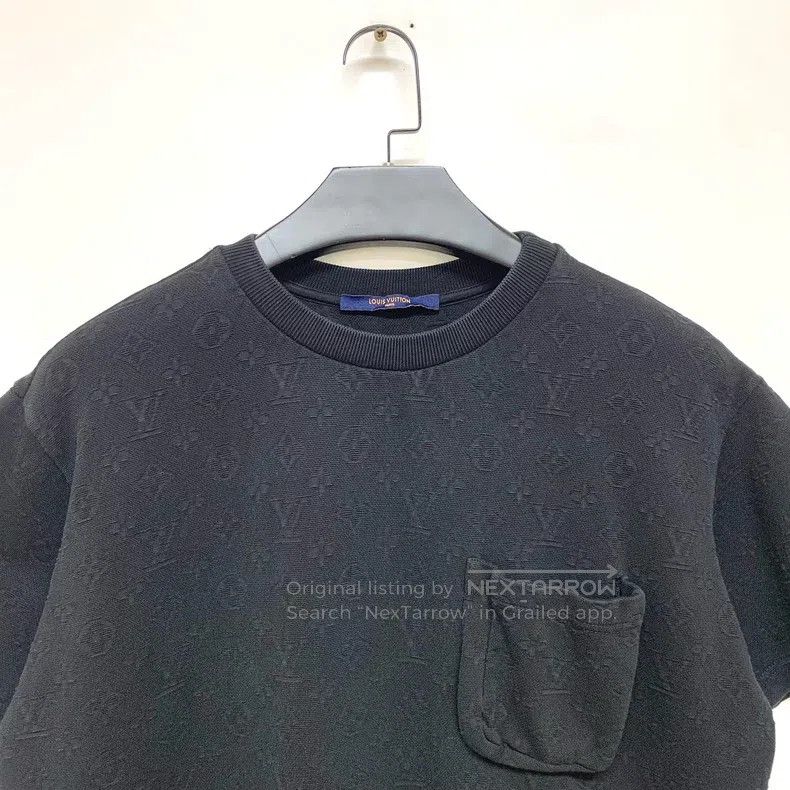 Louis Vuitton Louis Vuitton Dark grain full print pocket short sleeve Size US M / EU 48-50 / 2 - 7 Thumbnail