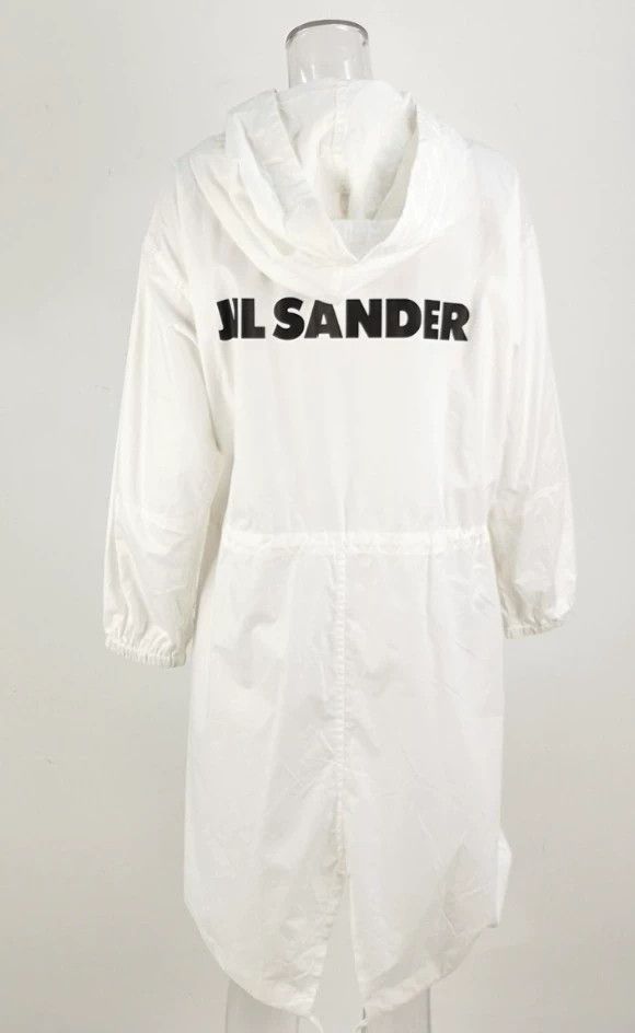 Jil Sander Jil Sander Cotton casual hooded waist jacket Size 4XL / US 24-26 - 1 Thumbnail