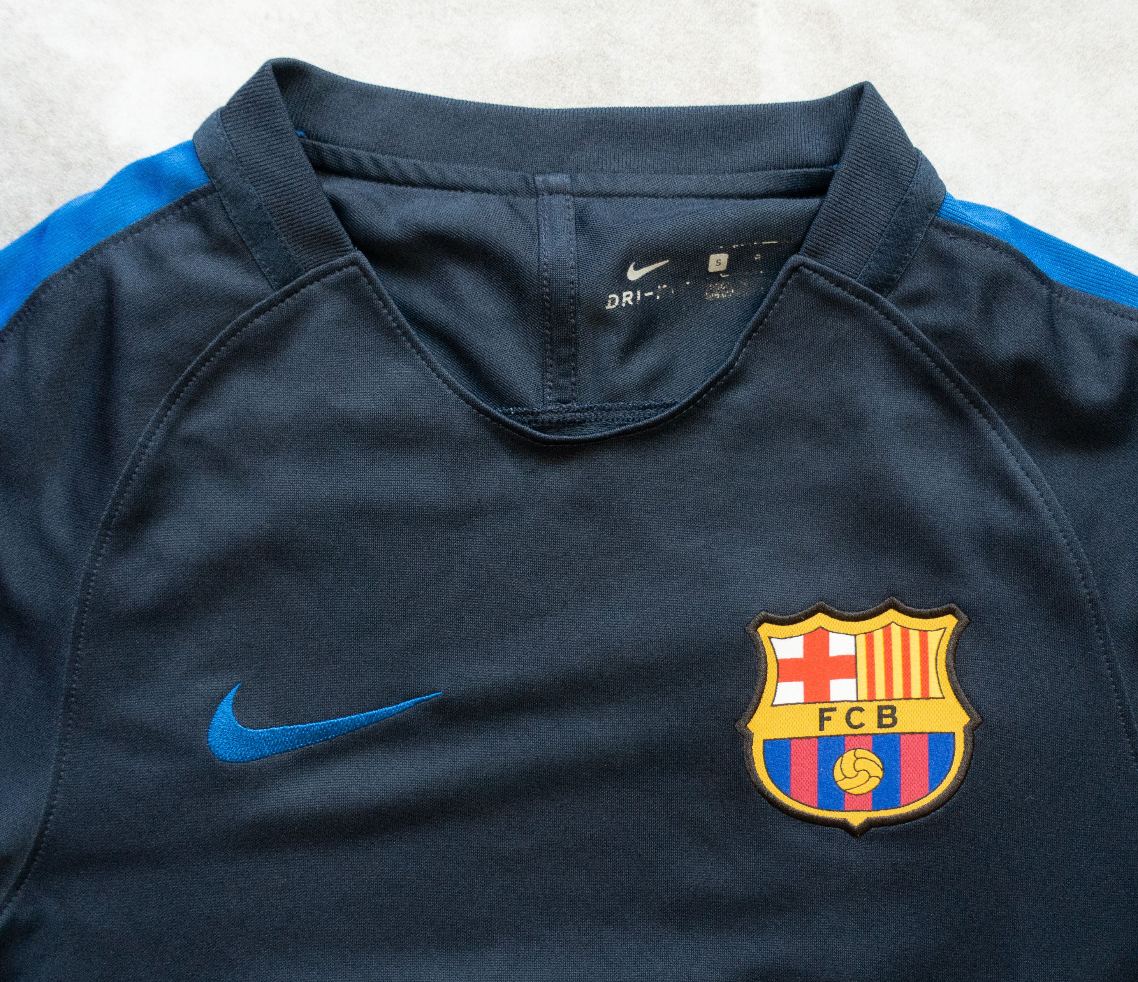 Nike Nike x FC Barcelona Soccer Jersey Training Drill S Size US S / EU 44-46 / 1 - 3 Thumbnail