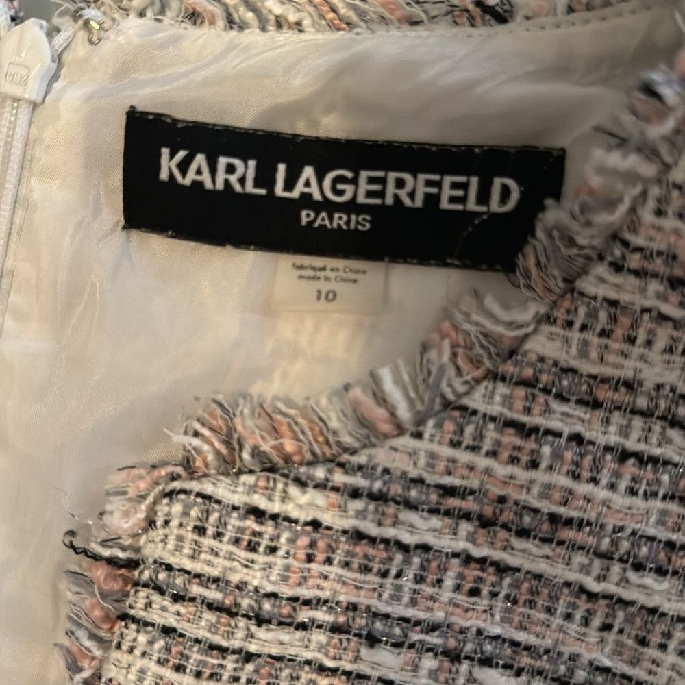 Karl Lagerfeld Karl Lagerfeld shift dress - size 10 Size L / US 10 / IT 46 - 7 Thumbnail