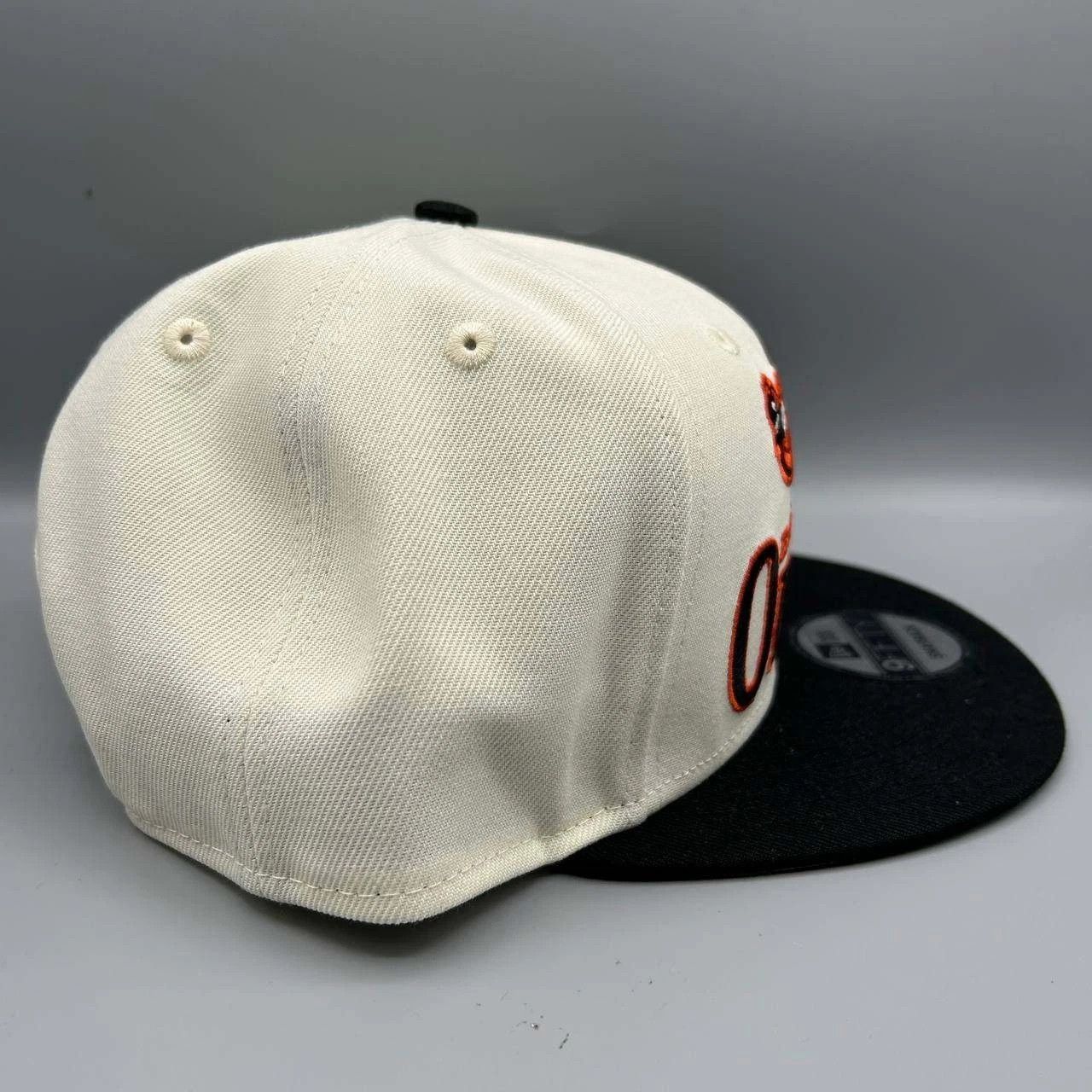 New Era Baltimore Orioles Hat Men White Black Snap Back Cap New Size ONE SIZE - 7 Thumbnail