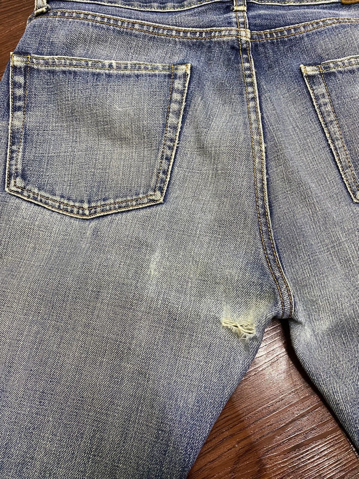 Other Vintage Japanese Brands Faded Wash Distressed Loose Jeans Size US 34 / EU 50 - 13 Thumbnail