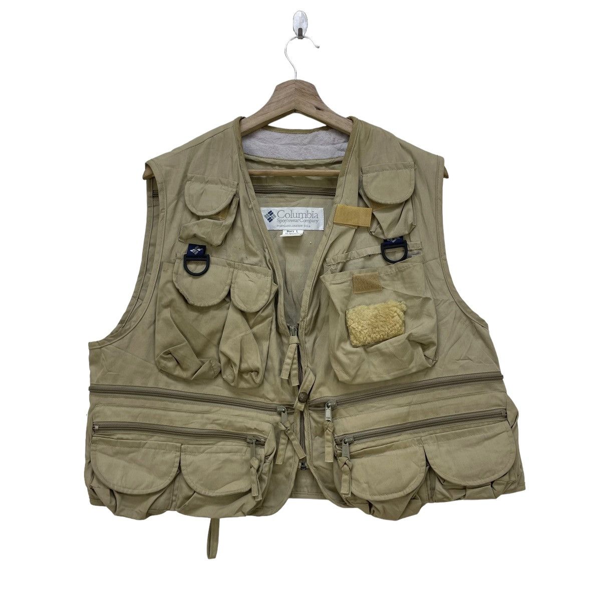 Columbia 💥Vintage Columbia Tactical Vest Jacket Made In USA Size US M / EU 48-50 / 2 - 1 Thumbnail