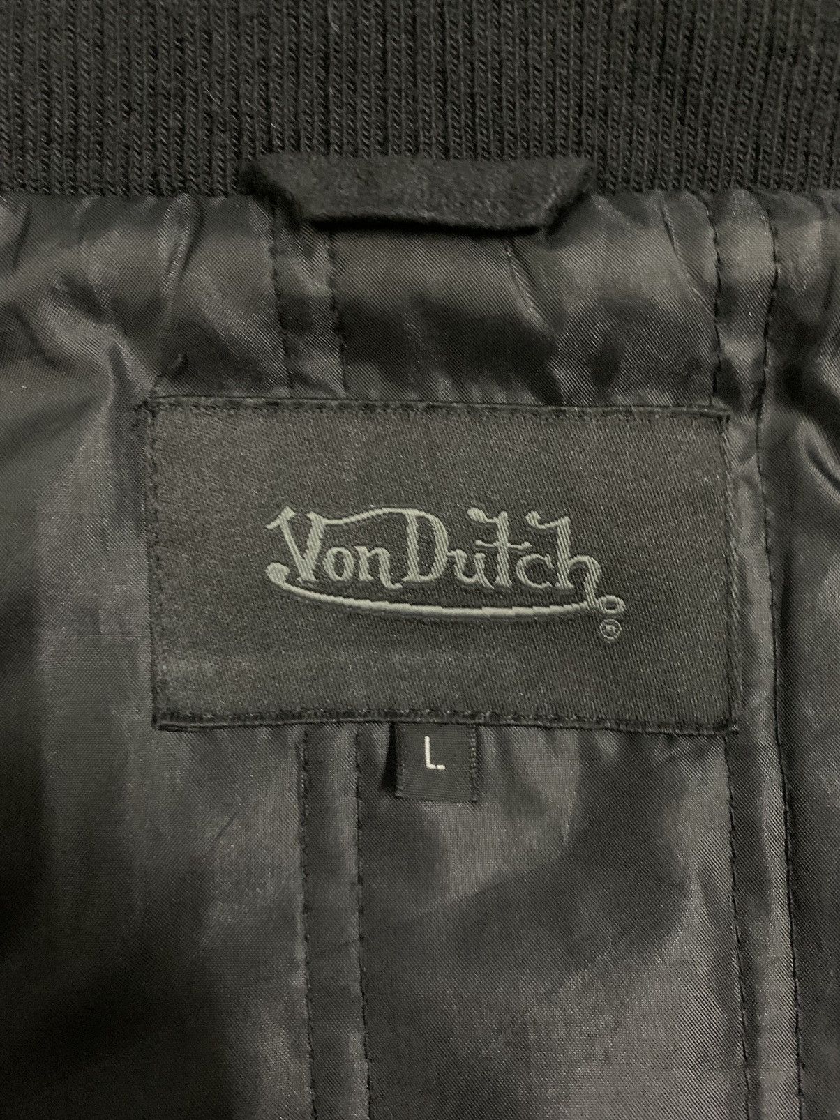 Von Dutch Vintage Von Dutch Faux Suede Biker-Punk Style Jacket Size US M / EU 48-50 / 2 - 18 Thumbnail