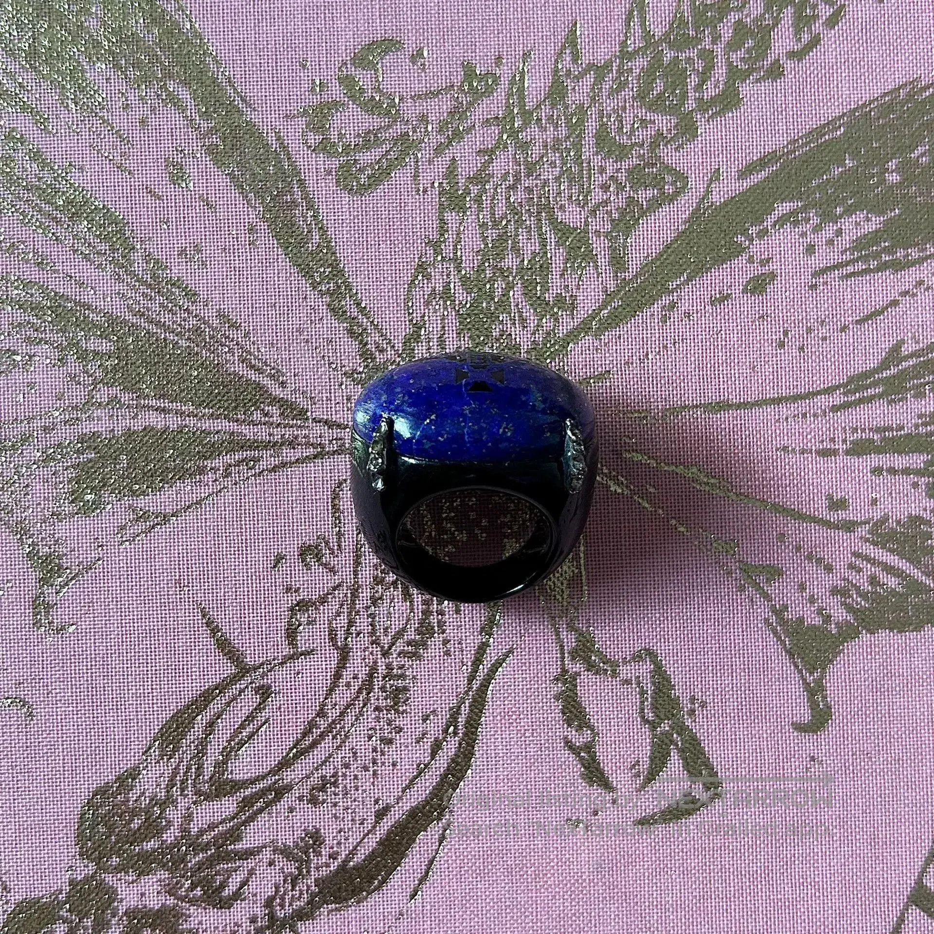 Vivienne Westwood vintage vivienne westwood blue acrylic ring. Size ONE SIZE - 3 Thumbnail