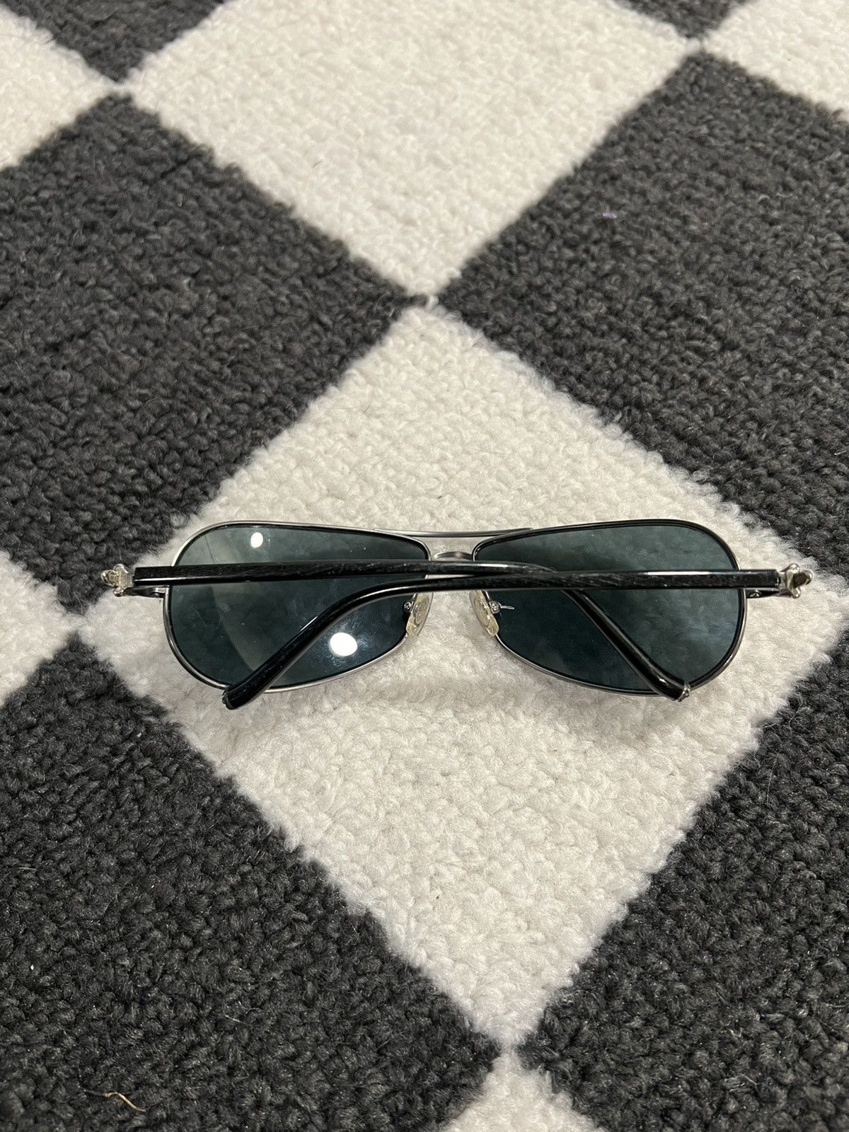 Chrome Hearts Chrome Hearts Aviator "Red" Sunglasses Size ONE SIZE - 10 Thumbnail