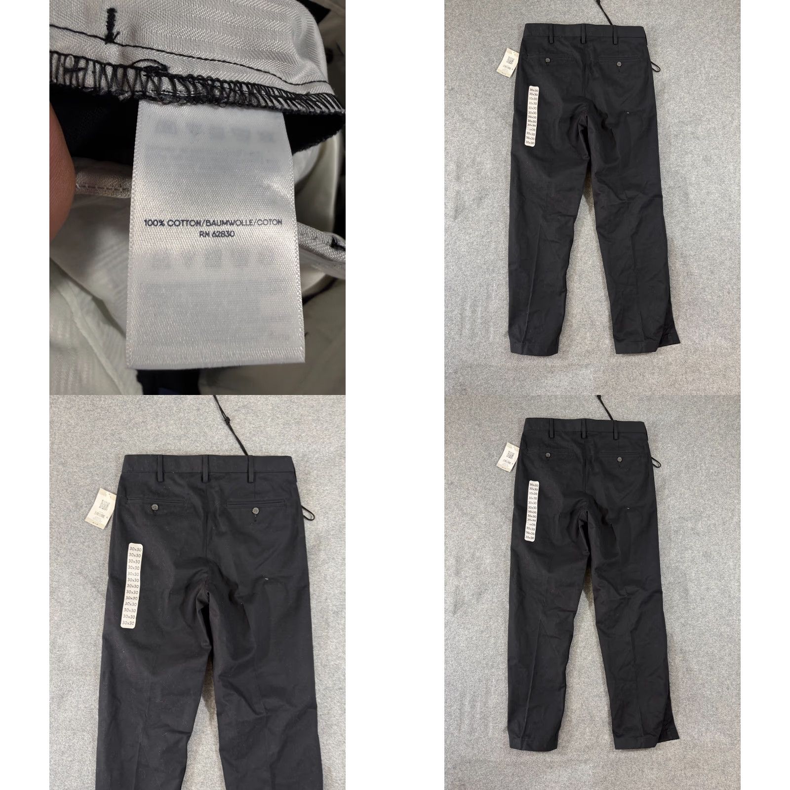 Lands' End Lands' End Pants Mens 30x30 Black Flat Front Traditional Fit Straight Chino NWT Pants Mens 30x30 Black Flat Front Traditional Fit Straight Chino NWT Size US 30 / EU 46 - 8 Thumbnail