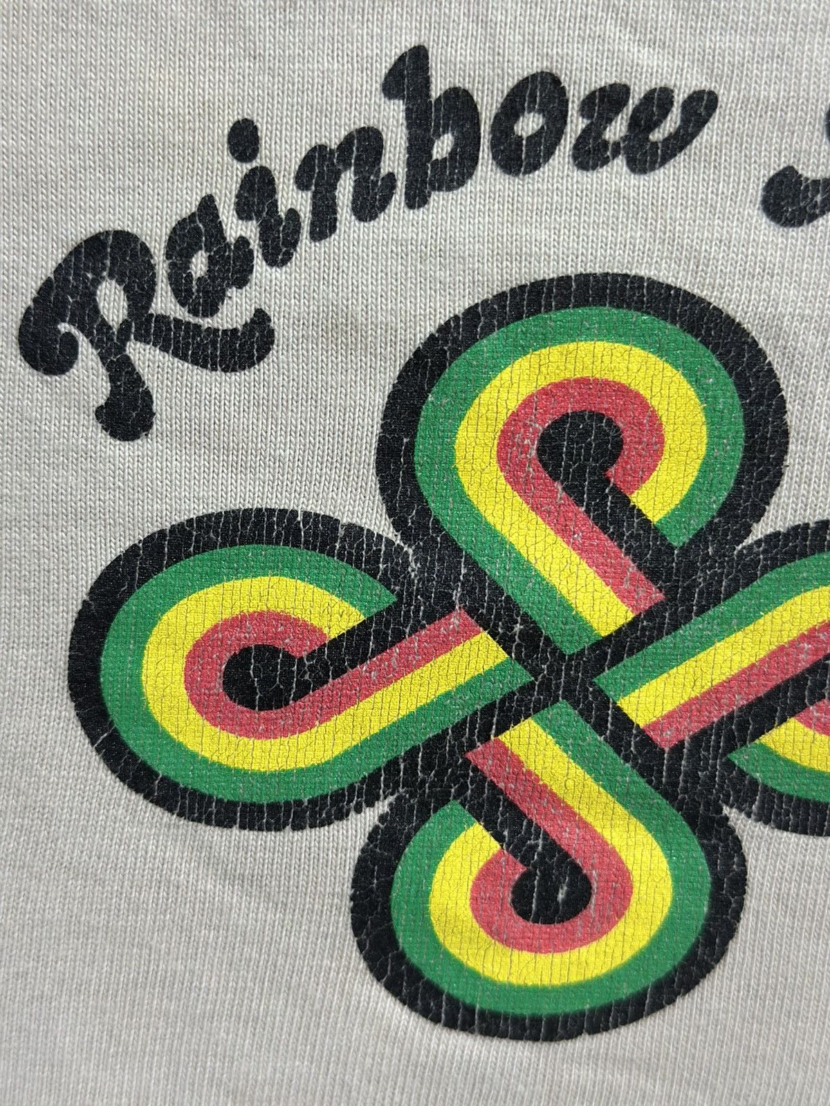 Rainbow × Vintage Vintage Rainbow Rock Faded Tee Size US XL / EU 56 / 4 - 3 Thumbnail
