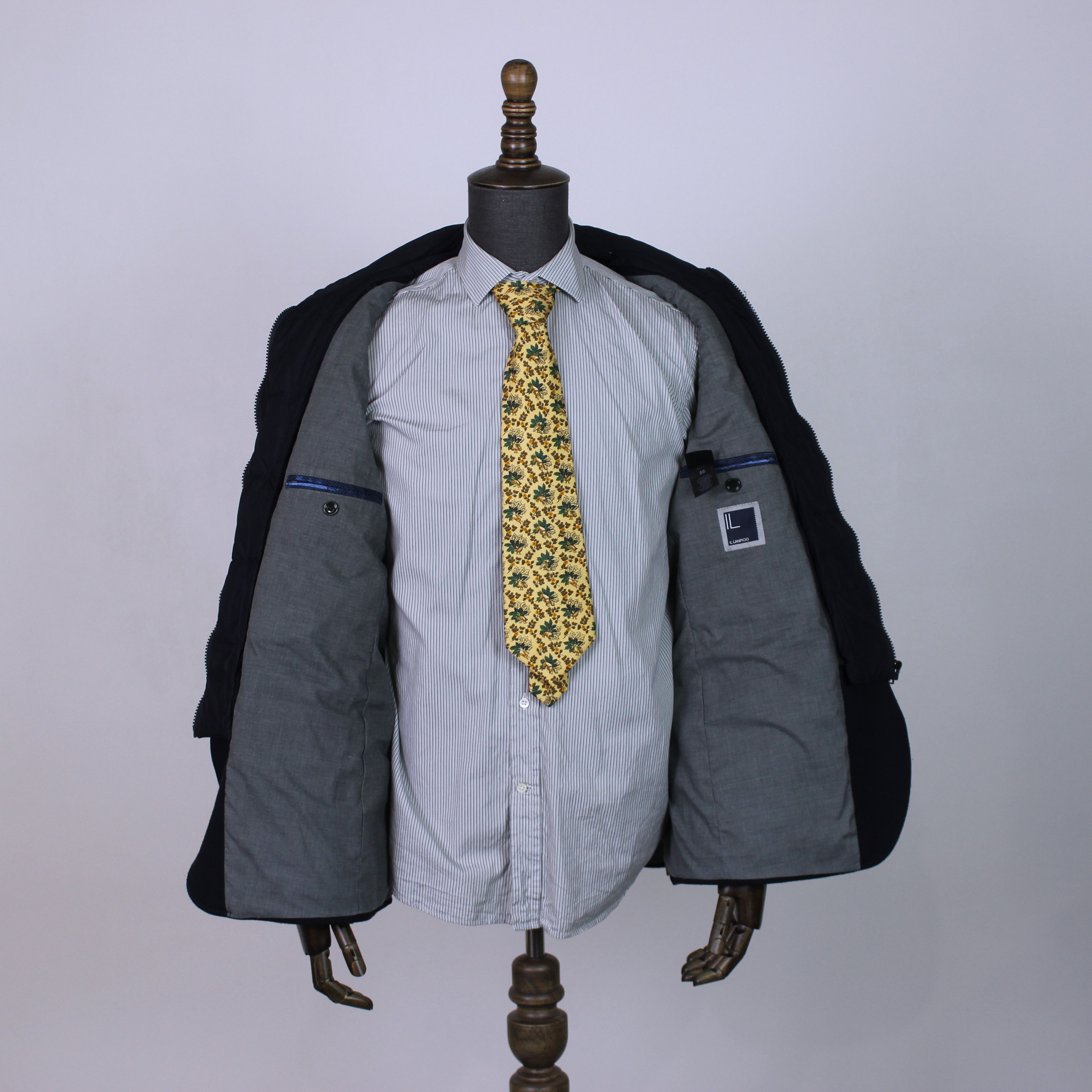 Other IL lanificio blazer jacket men M L navy blue Size US M / EU 48-50 / 2 - 7 Thumbnail