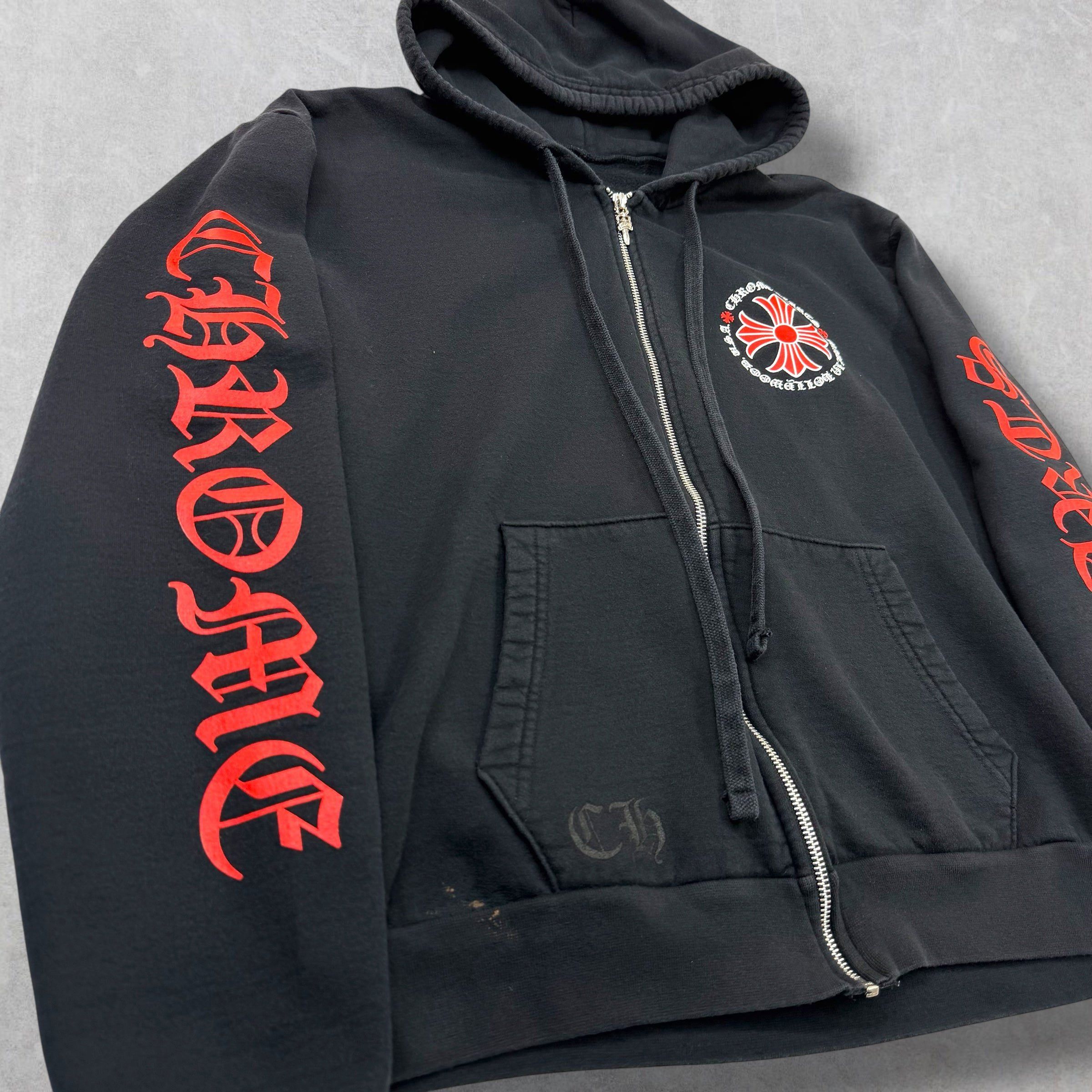 Chrome Hearts Chrome Hearts Hollywood Red Plus Cross Zip Up S Size US S / EU 44-46 / 1 - 3 Thumbnail