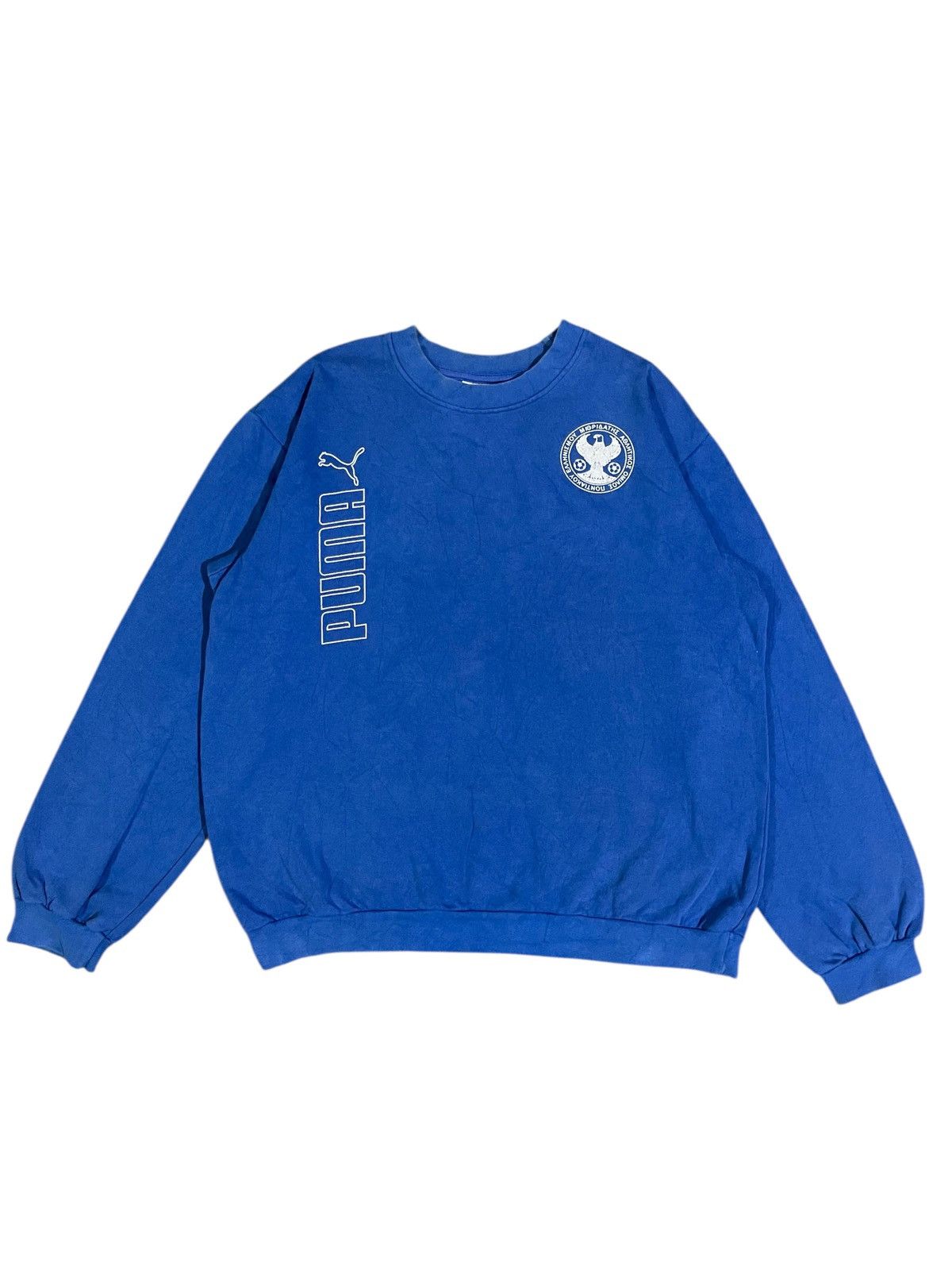 Puma Vintage Puma Greece Soccer Club Sweatshirt Size US L / EU 52-54 / 3 - 1 Thumbnail